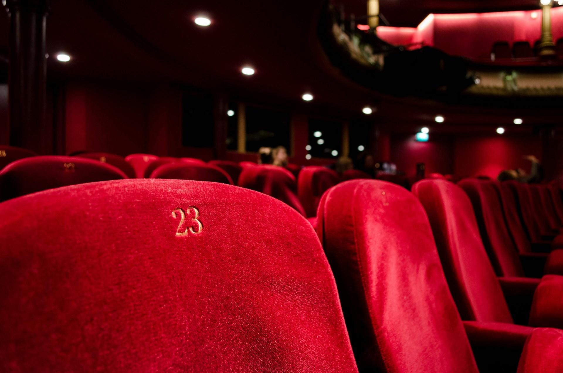 A cinema seat.