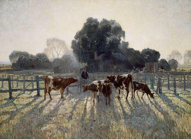Spring Frost (1919) by Elioth Gruner