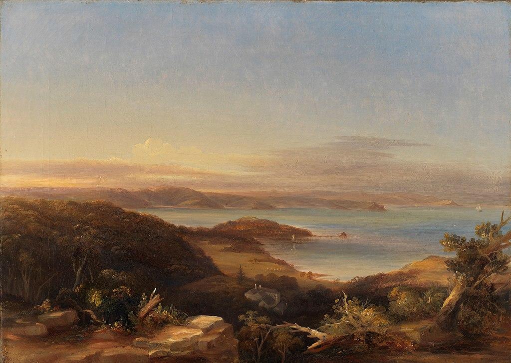 Vaucluse from the Hill (1841) by Conrad Martens