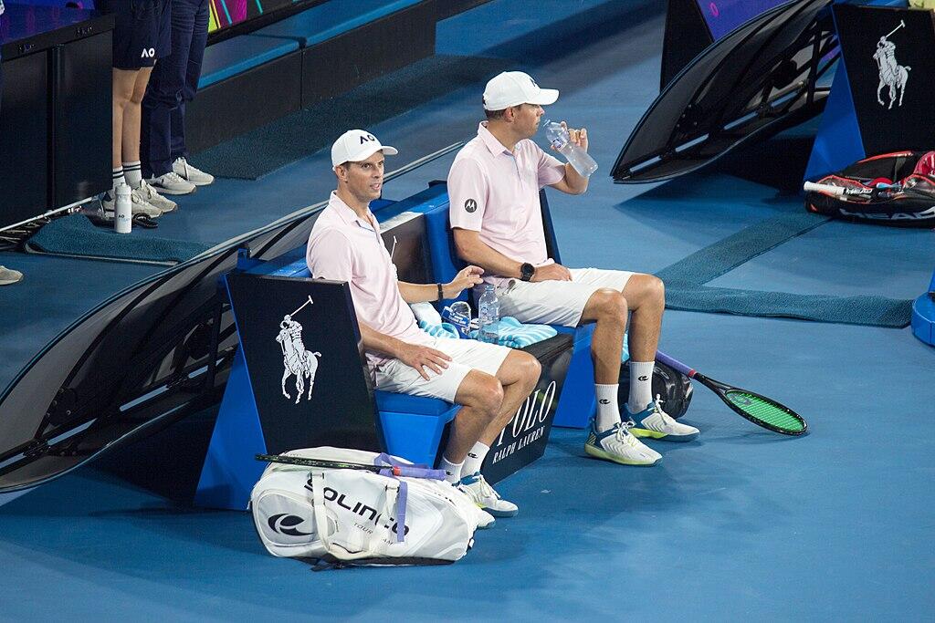 Tennis duo Bryan Brothers (Bob Bryan and Mike Bryan)