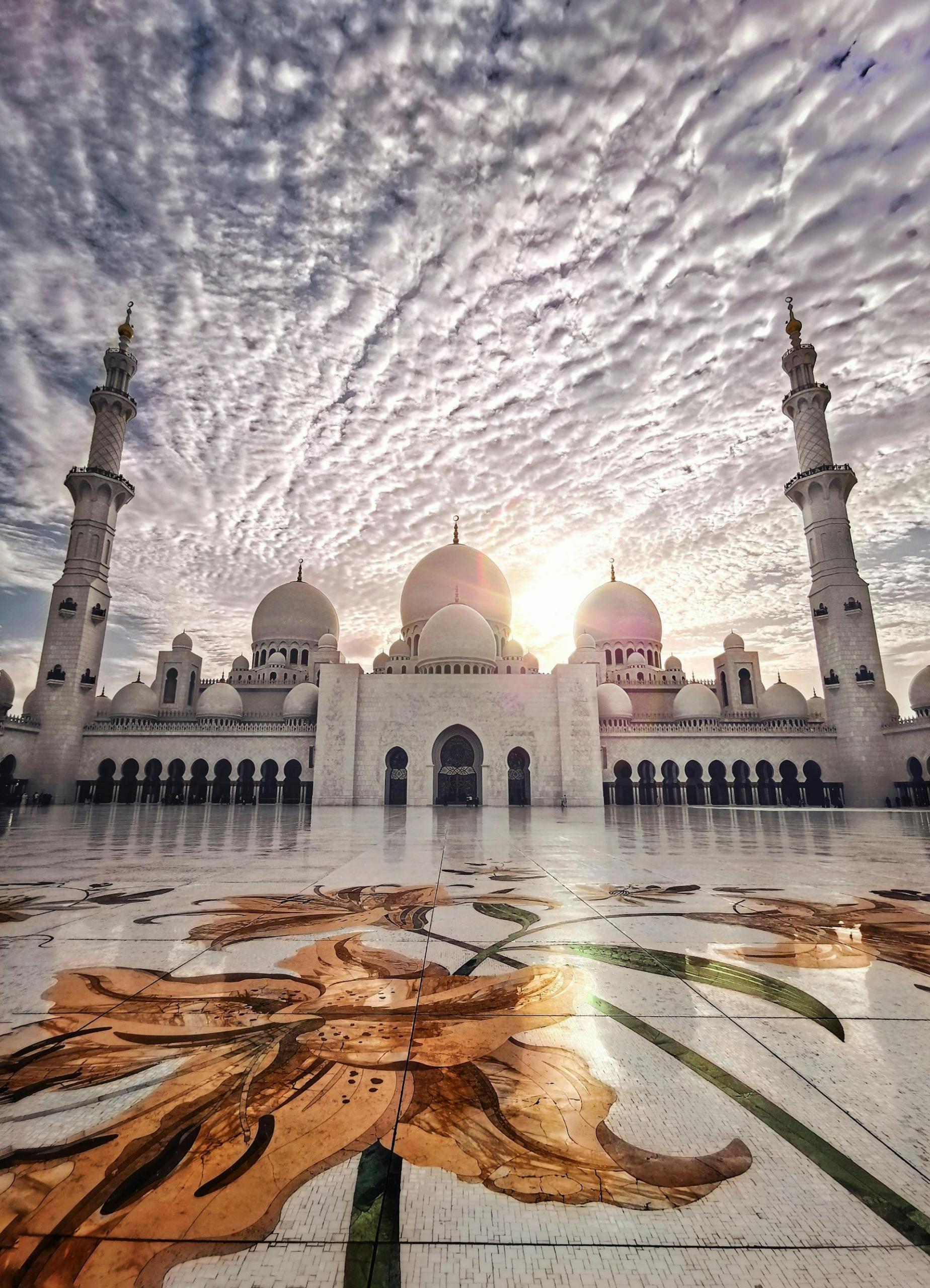 The Sheikh Zayed Grand Mosque