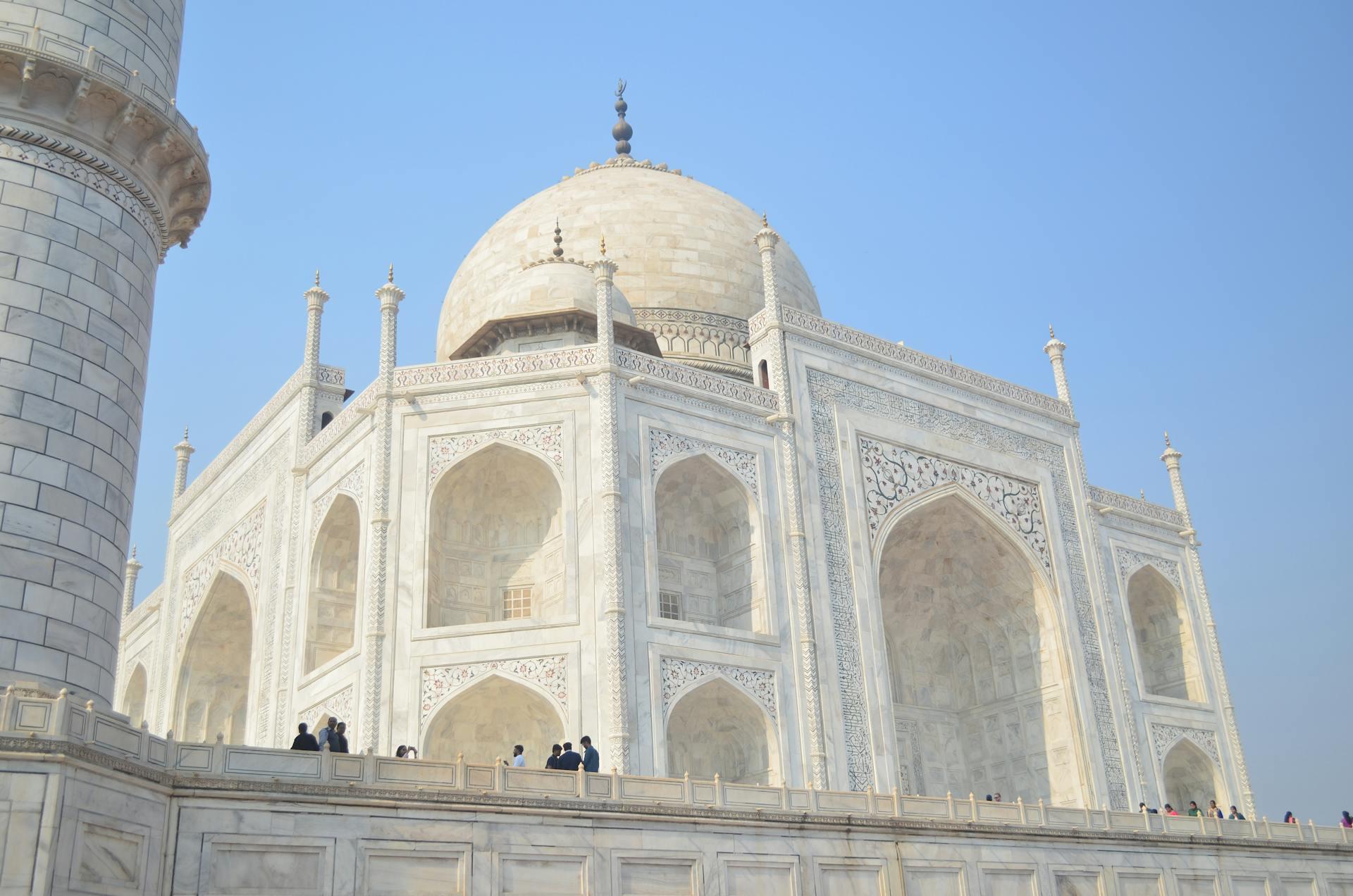 Taj Mahal arches