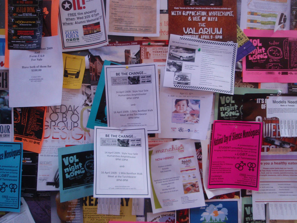 Advertise your piano teaching business with fliers!