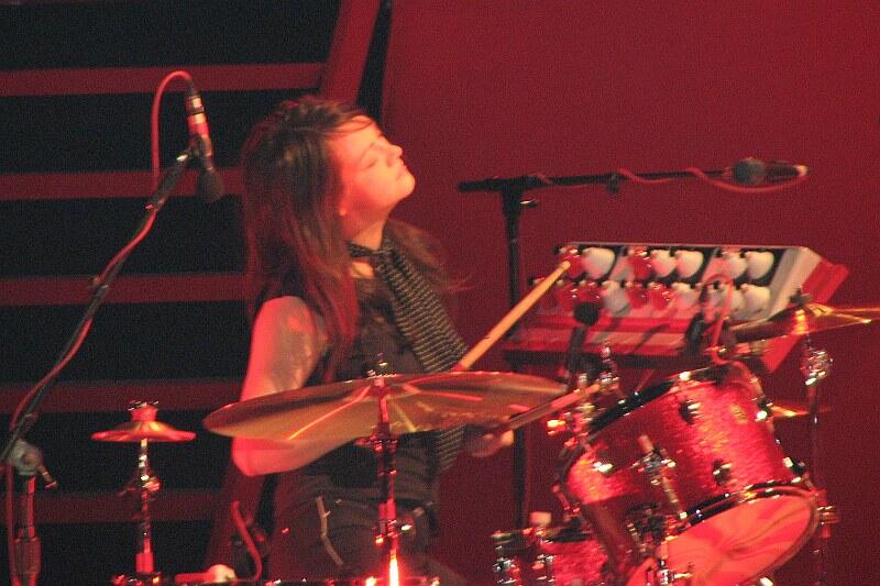Meg White was the drummer of rock duo The White Stripes