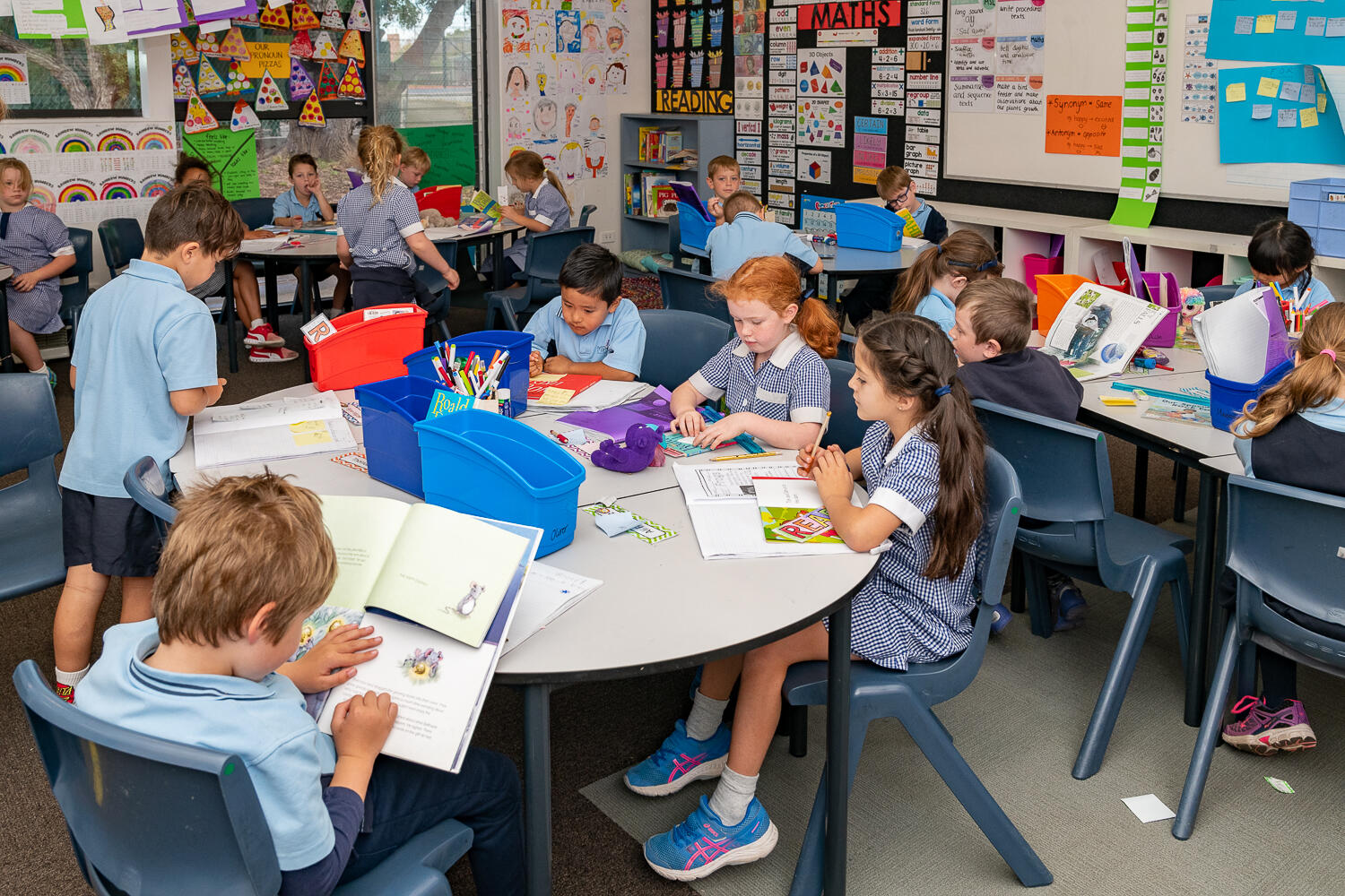 Children's foundational skills for learning are developed at primary school