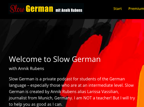 Slow German is great if you're looking to improve your listening skills