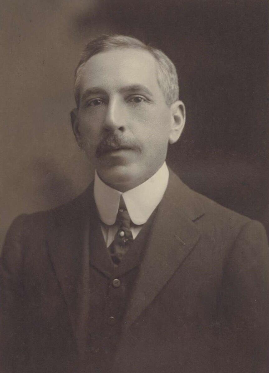 Portrait of Billy Hughes in 1908.