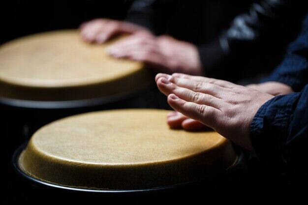 Learn how to play djembe or congas at a drum school in Melbourne.