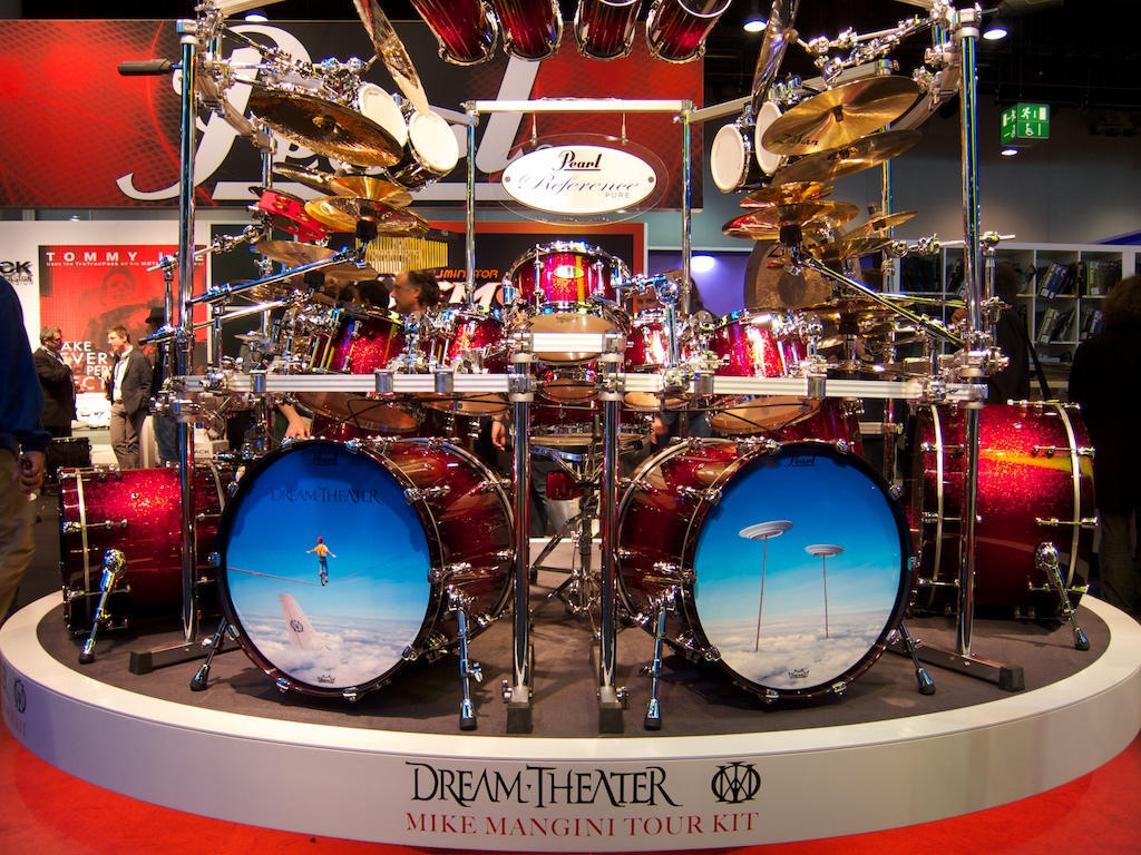 Drum kits can be personalised.
