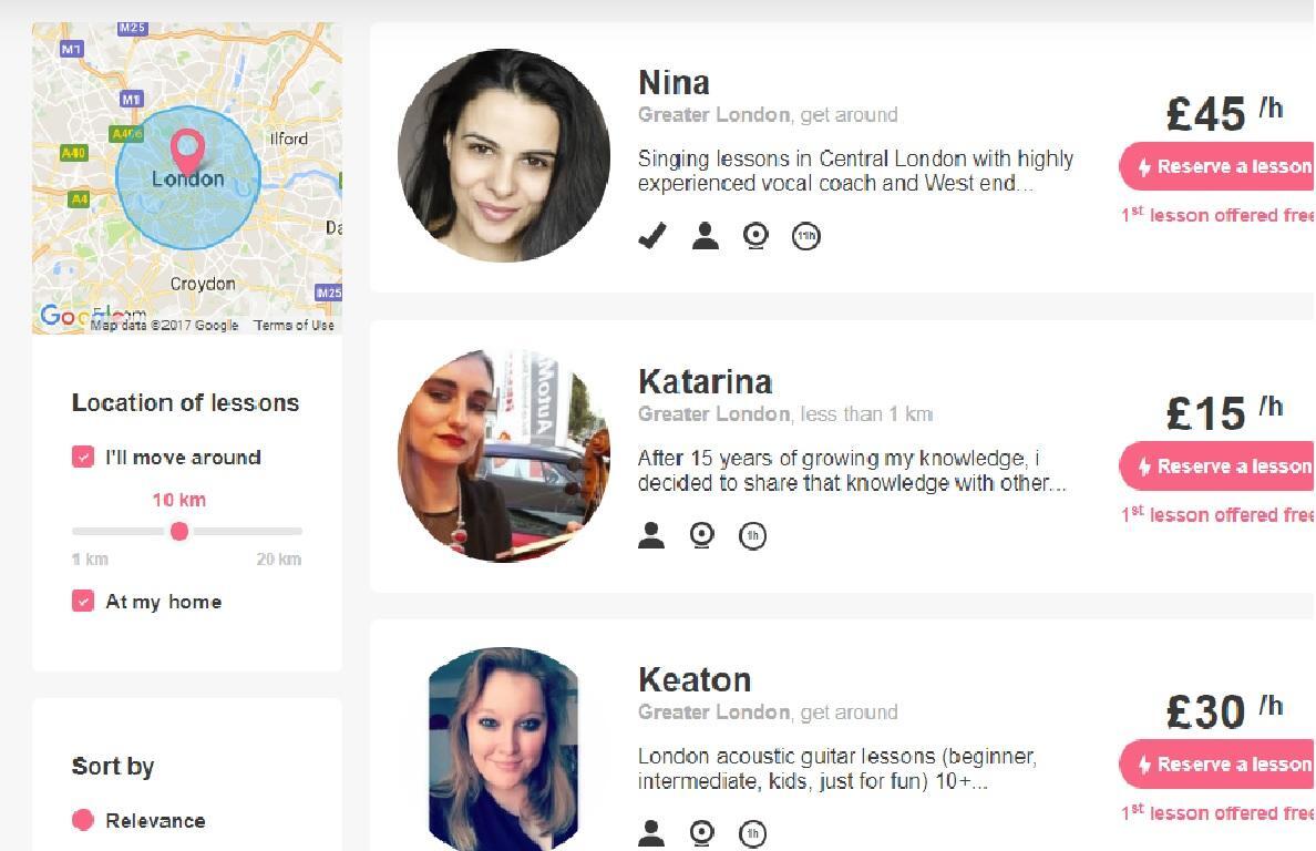 You may be someone's ideal singing teacher