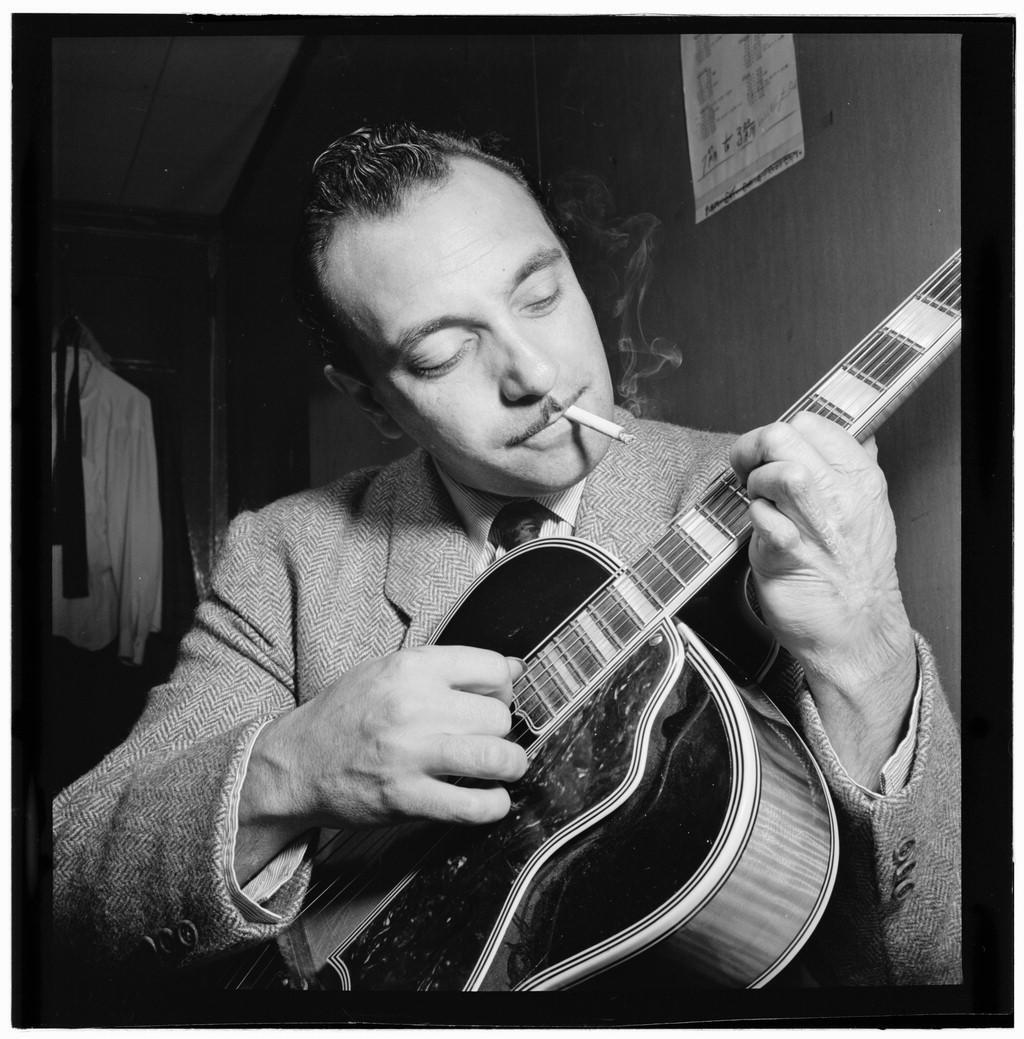 Django Reinhardt, one of history's most famous guitar players.