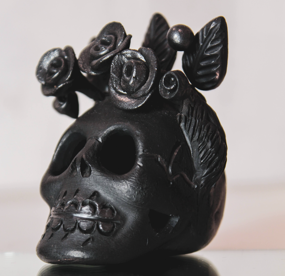 dia de los muertos skull