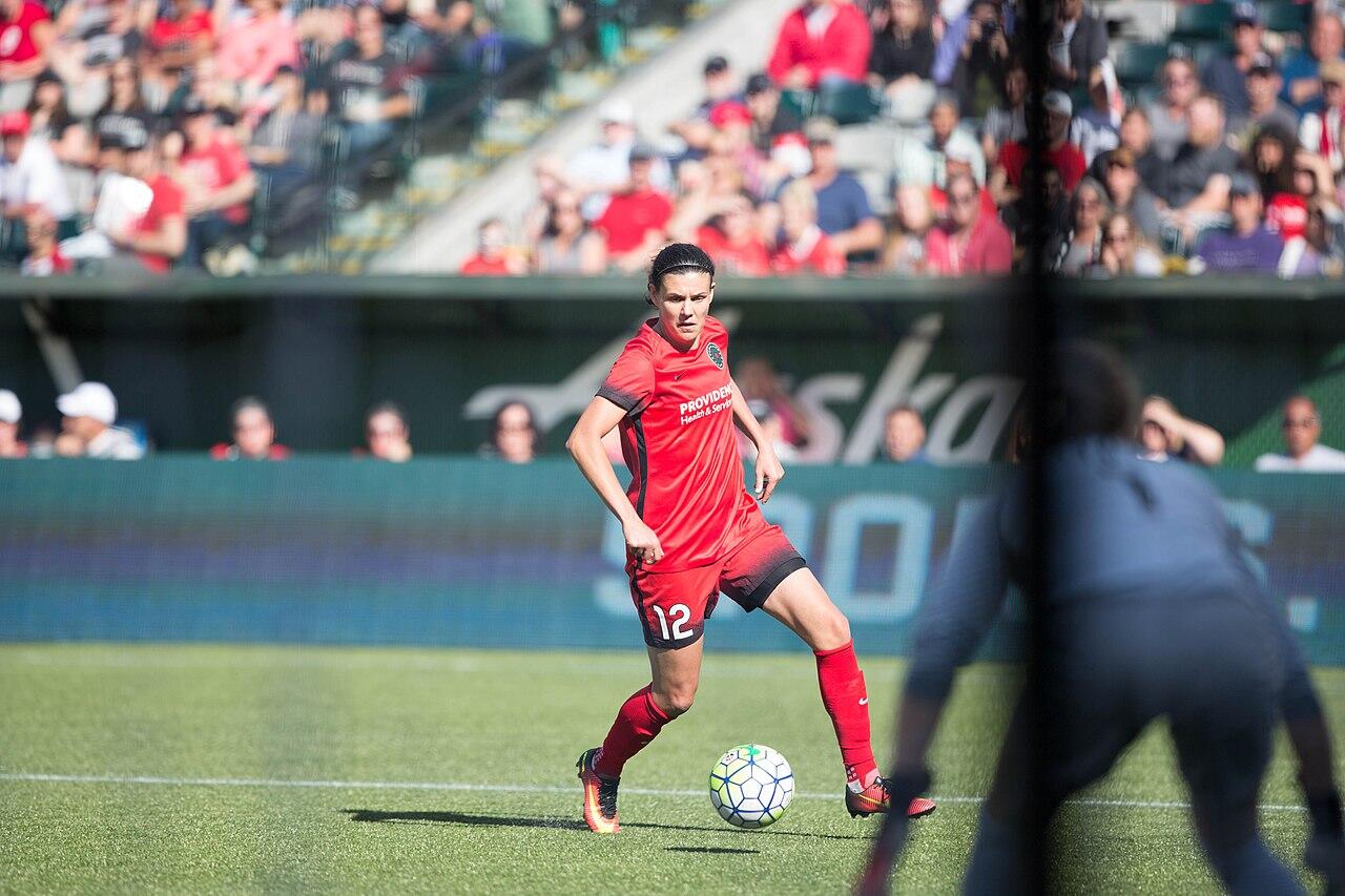 Christine Sinclair in 2016