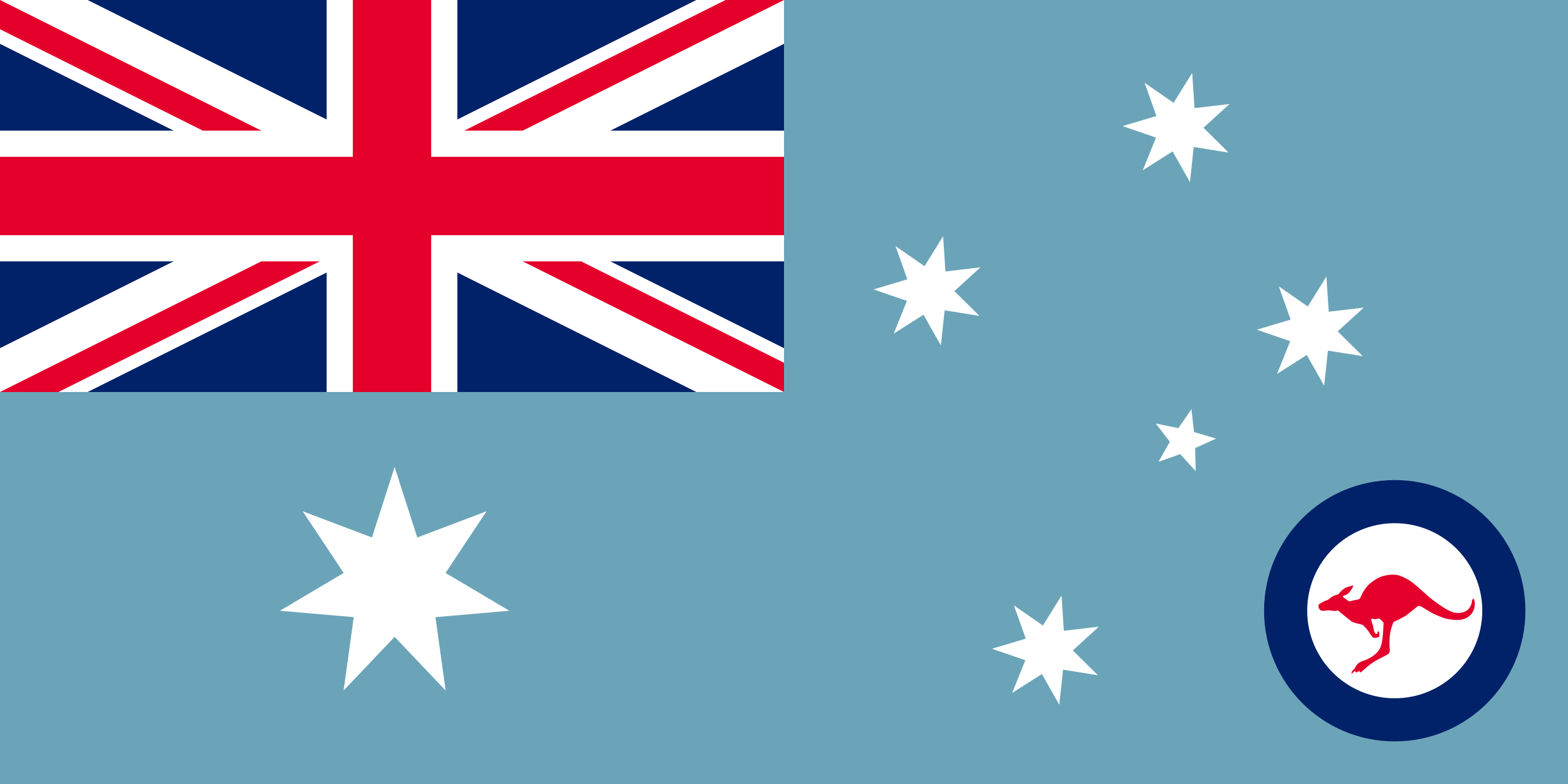 The Australian Air Force Flag.