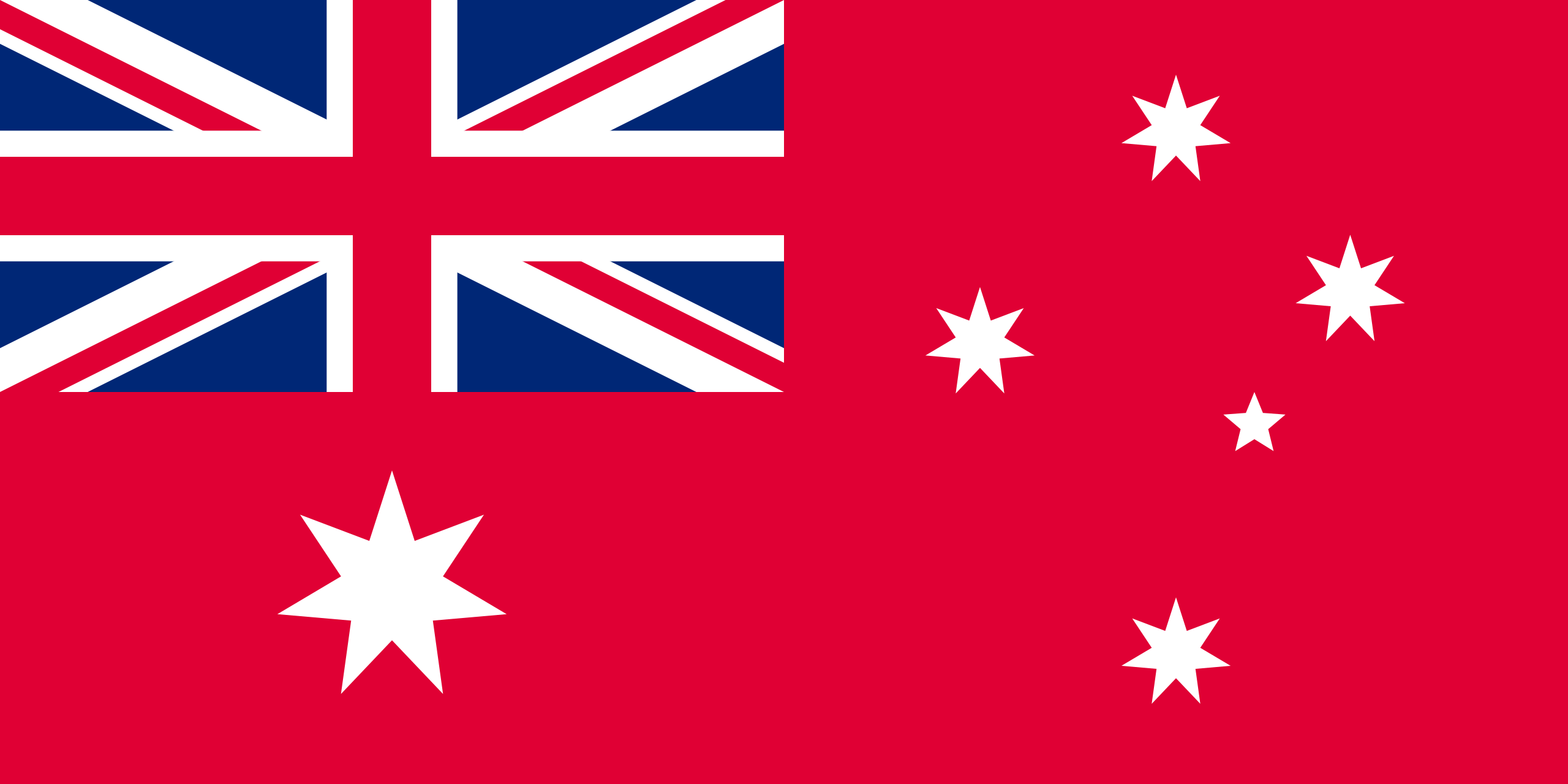 The Australian Civil Ensign.