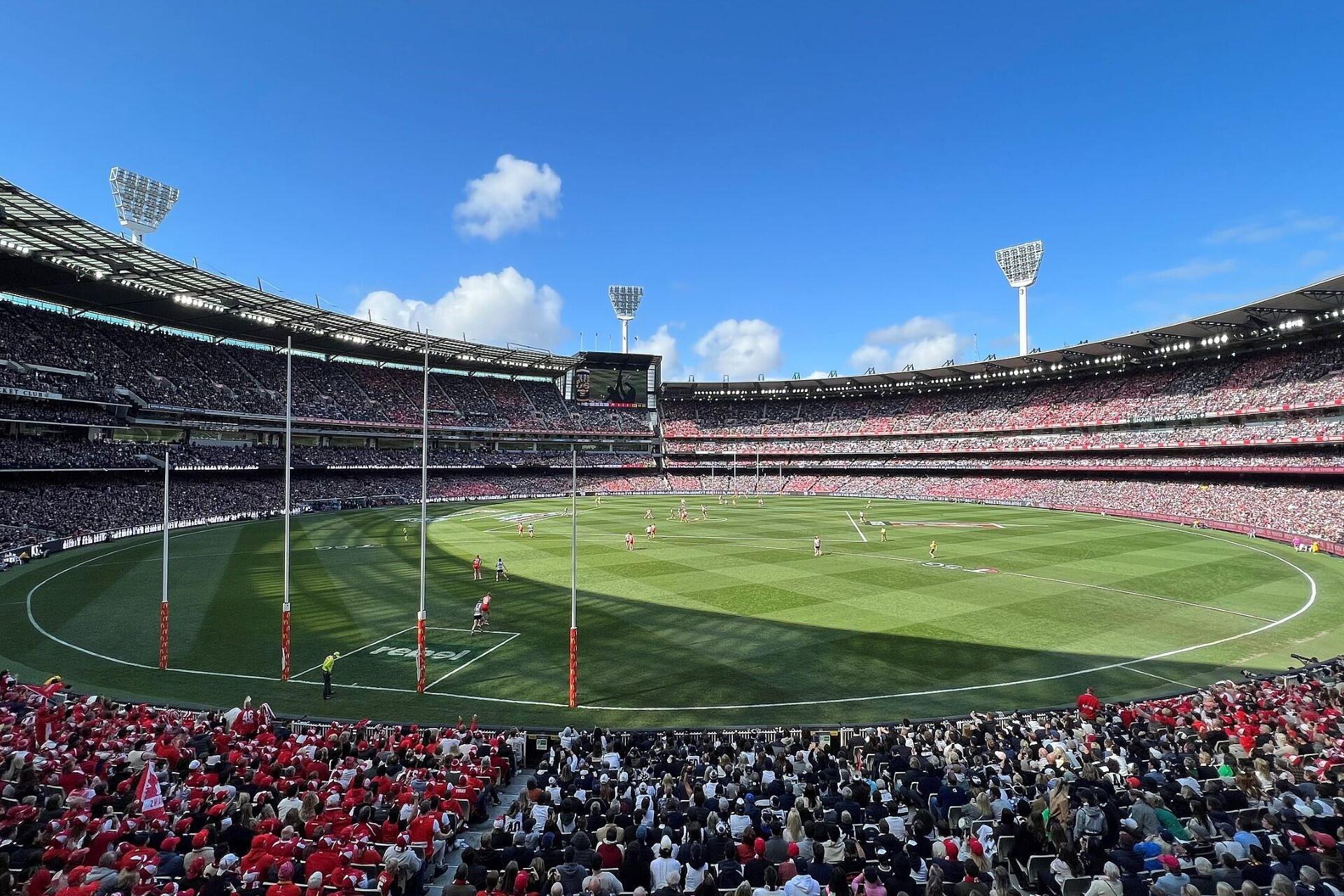 The MCG at the 2022 AFL Grand Final.