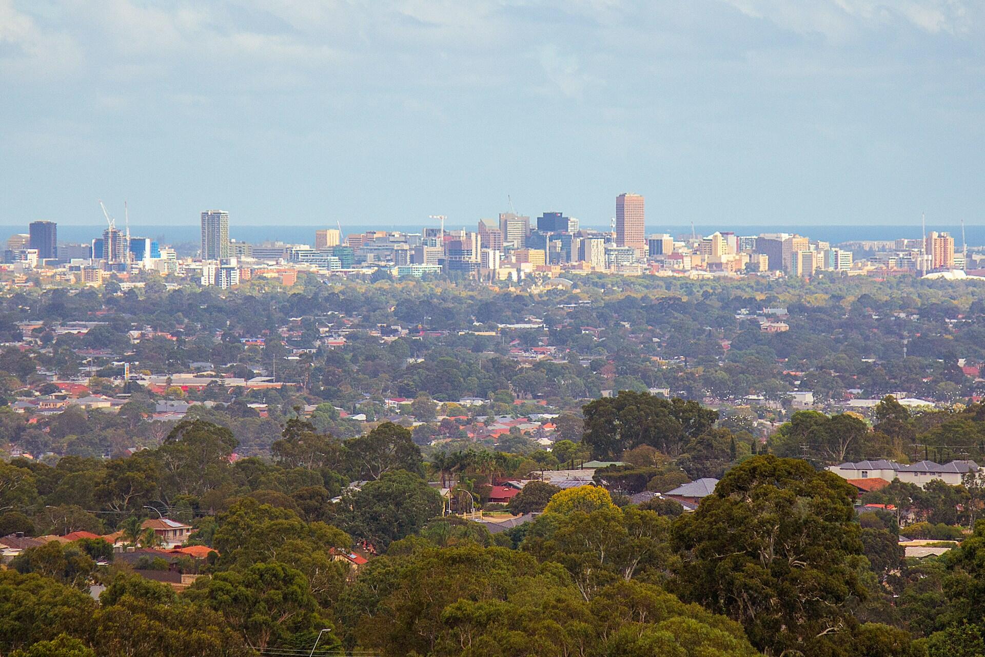 A view over Adelaide, WA.