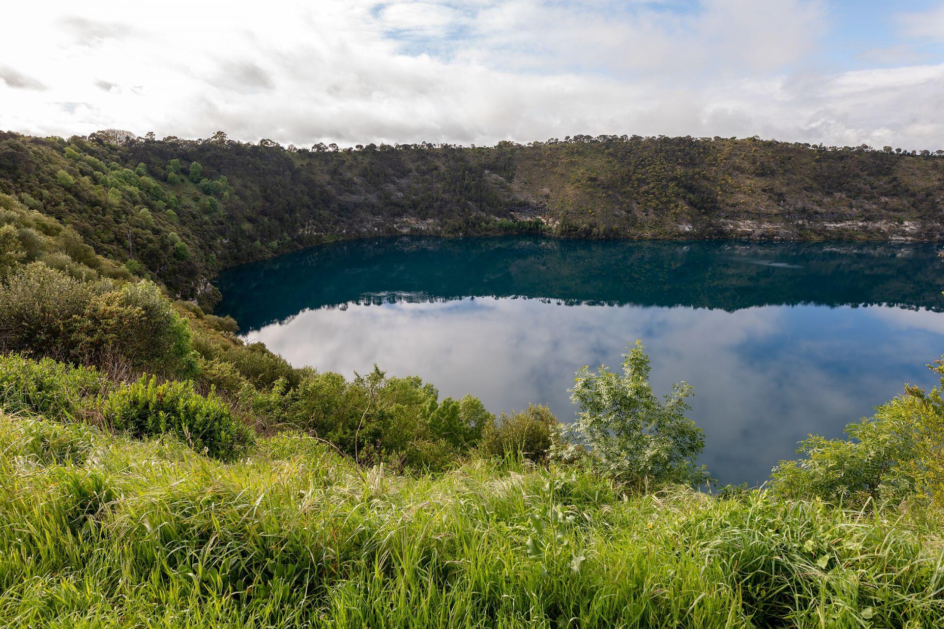 Blue Lake, Mount Gambier, Australia.