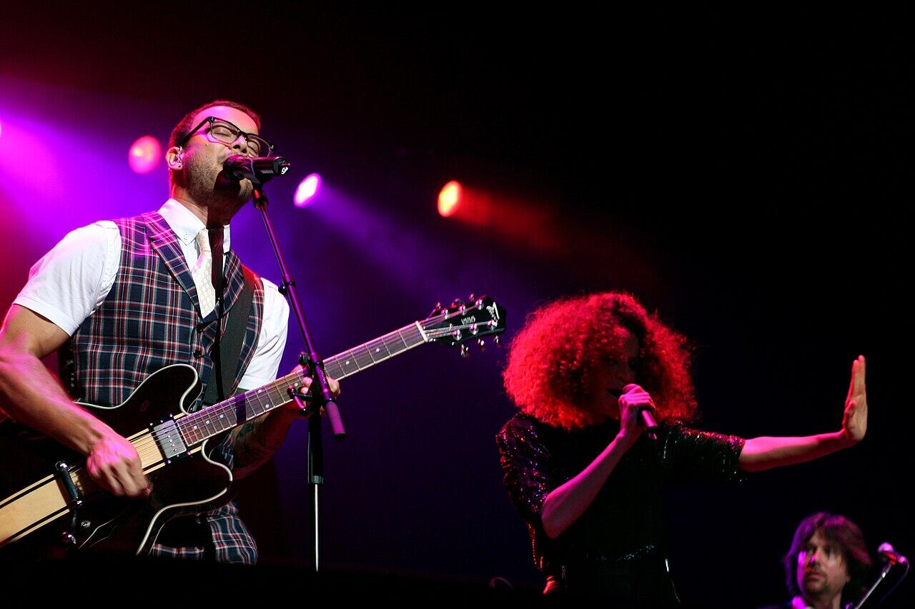Guy Sebastian on stage in Sydney