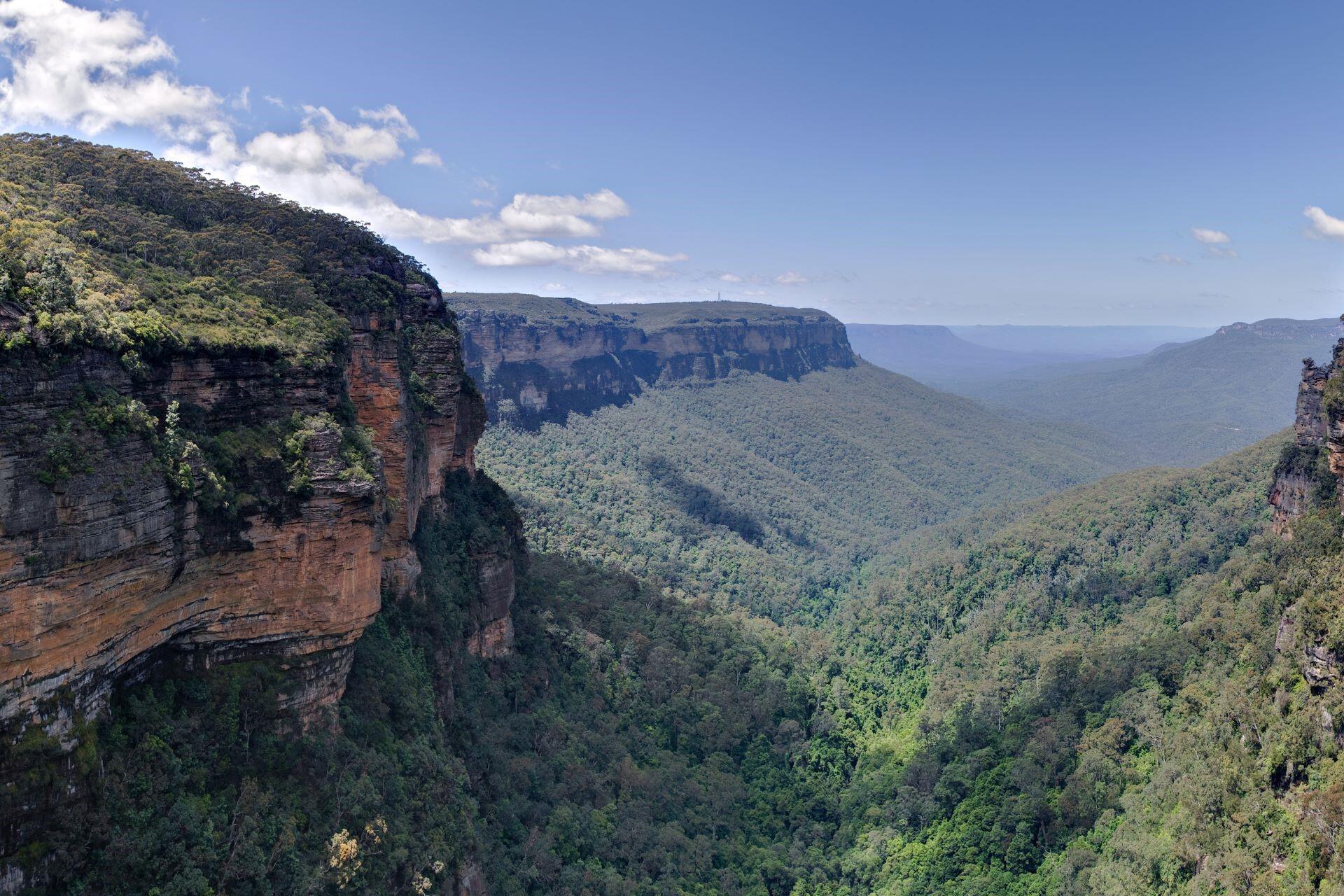 Jamison Valley, Blue Mountains, Australia.