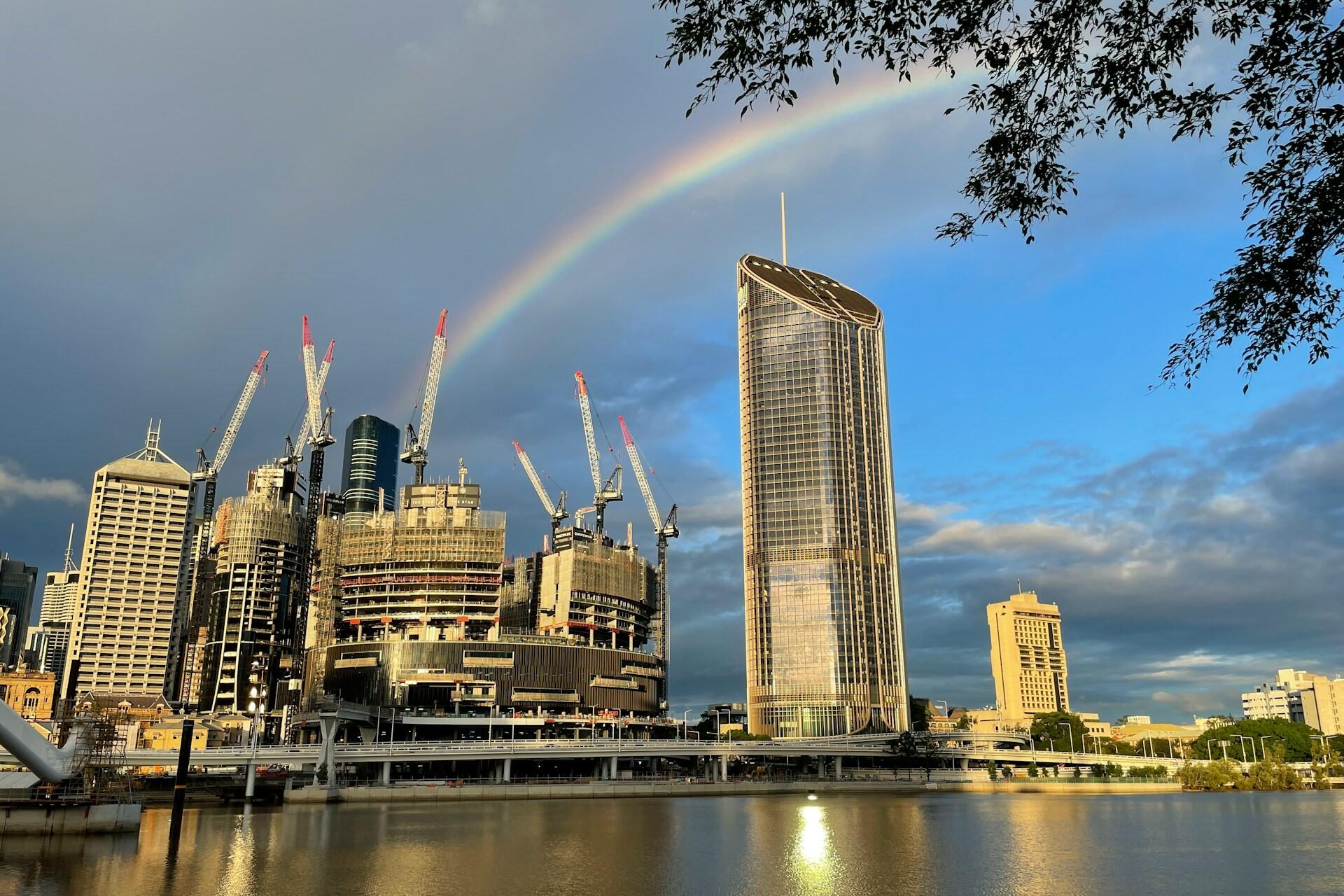 A view of South Bank, Brisbane.
