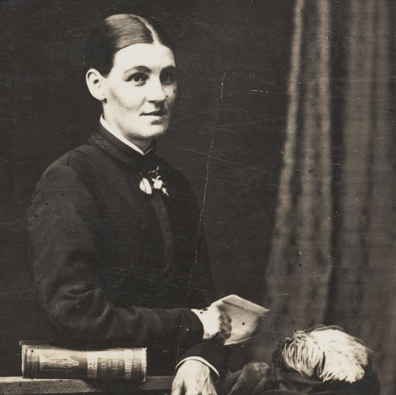 Portrait of Louisa Lawson, ca. 1885