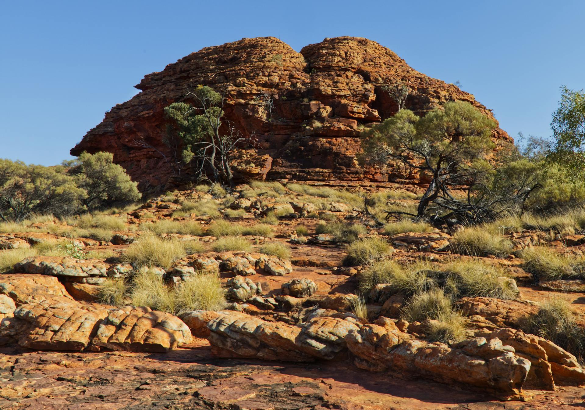 mountain in the Australian bush