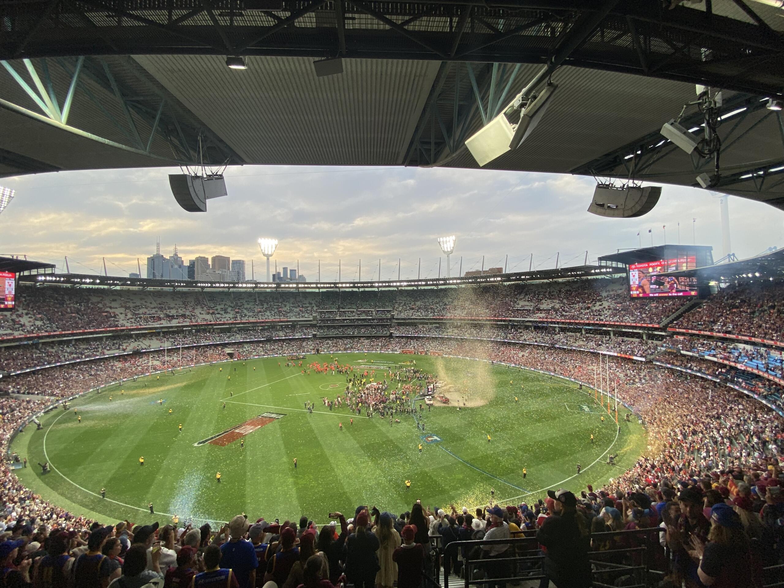 2024 AFL Grand Final celebration.