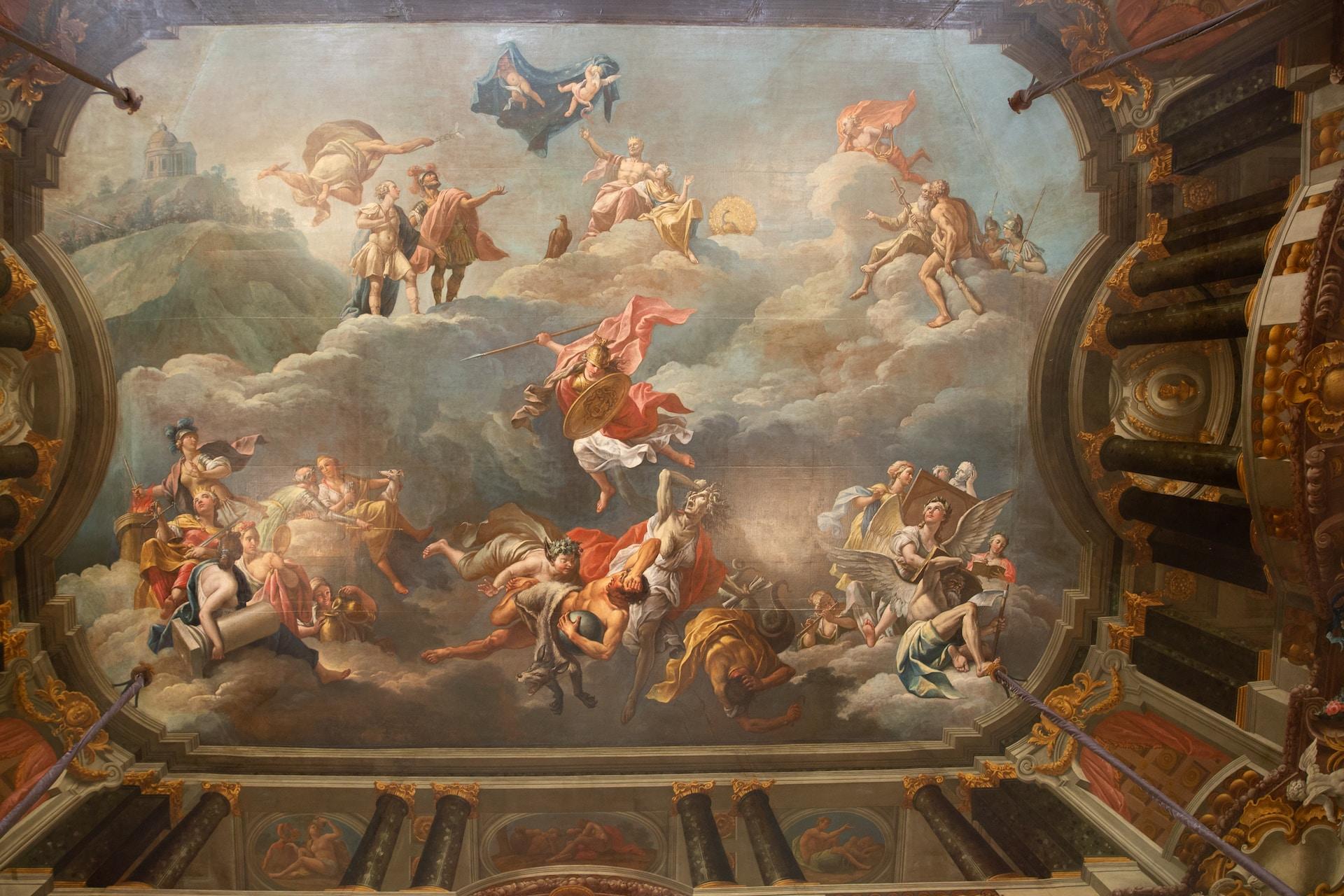 peinture célèbre scène mythologique