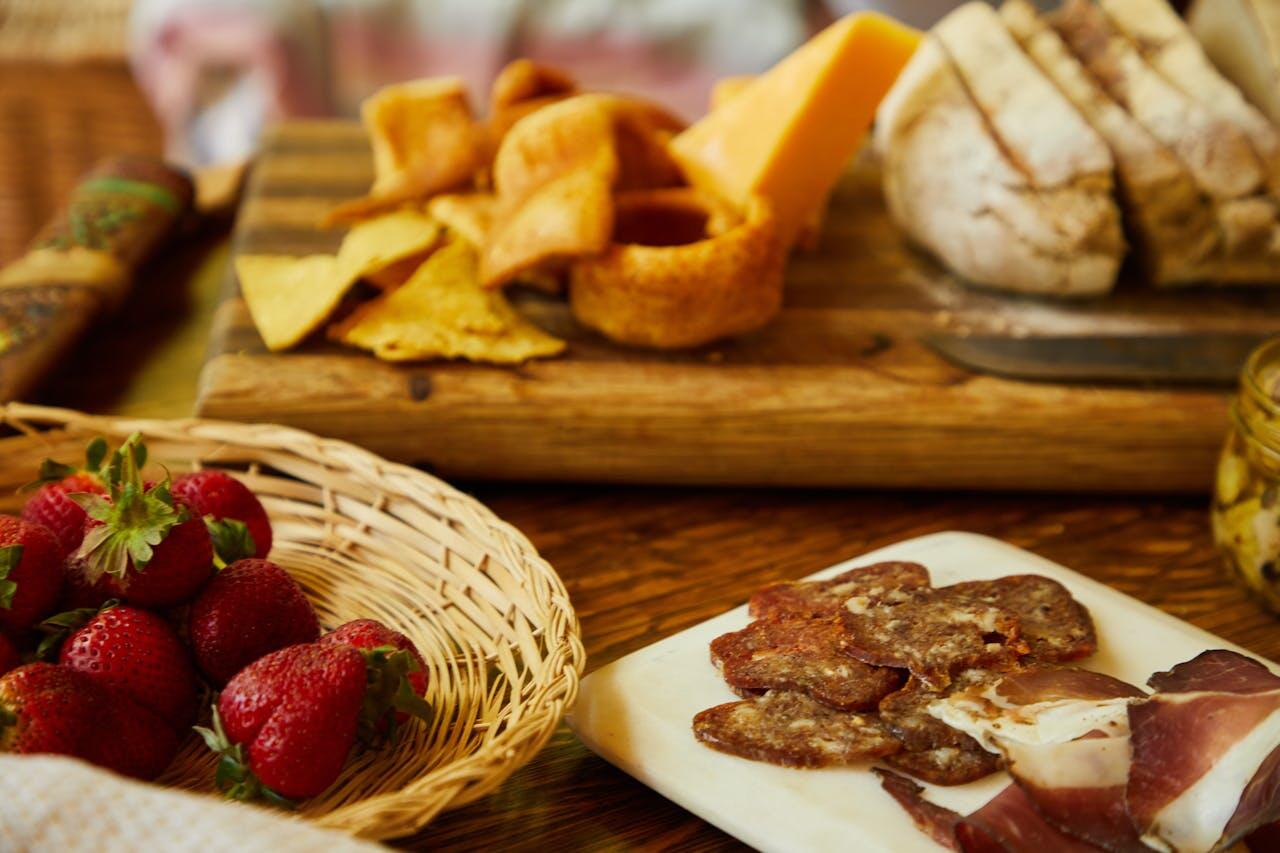 charcuterie et fromage a partager