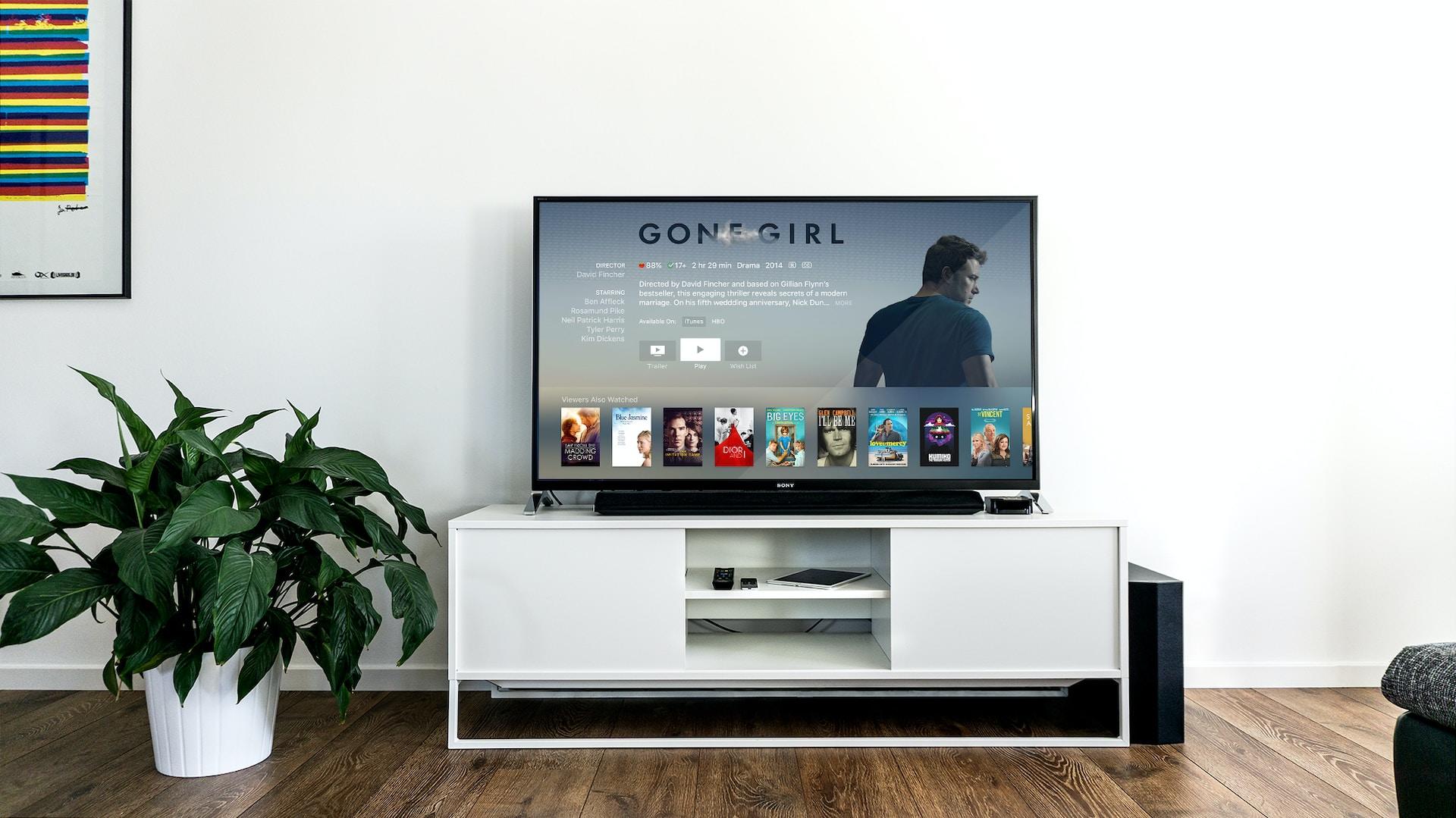 télévision avec programme TV