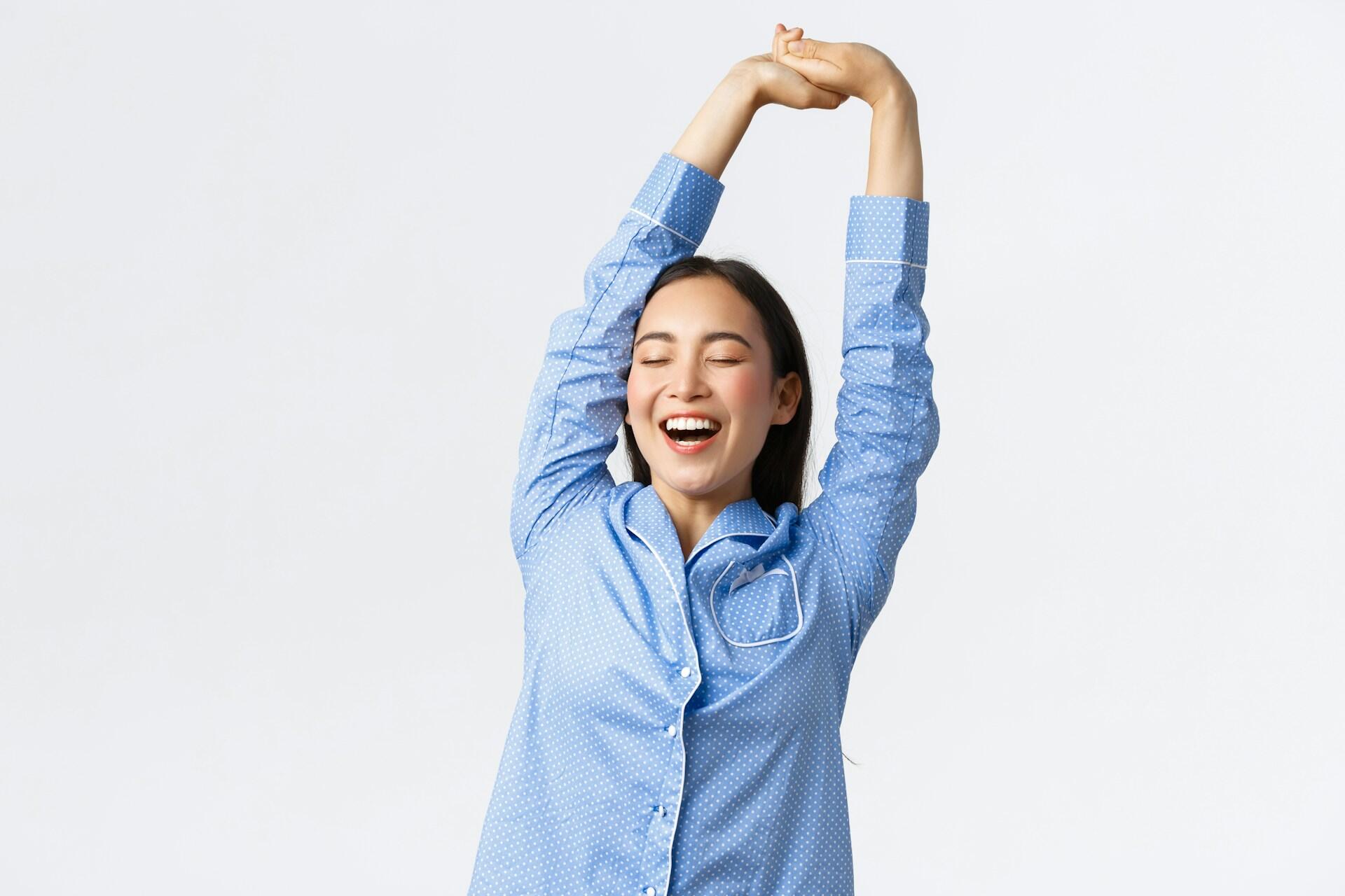 femme yoga du rire