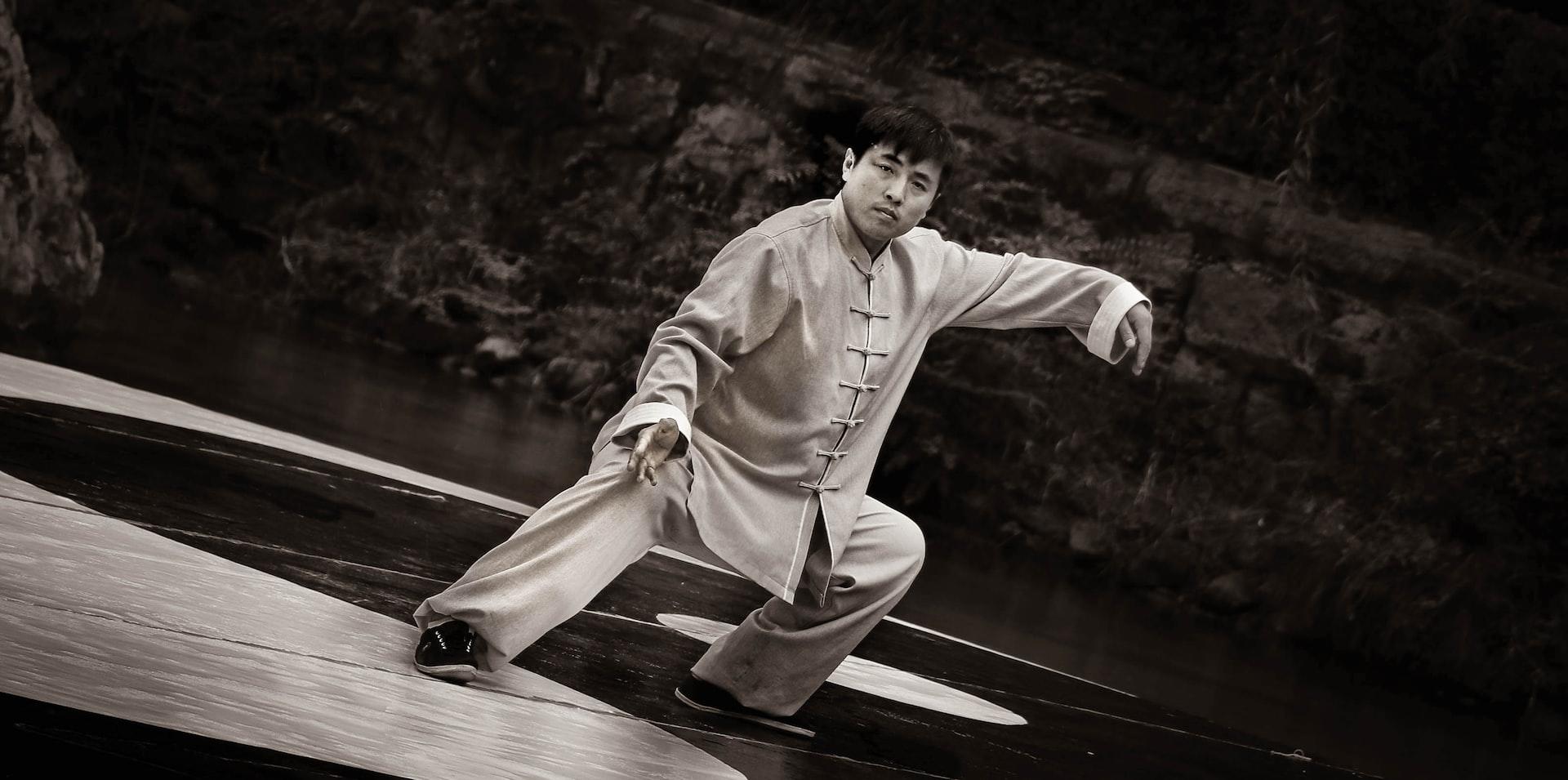 figure au kung-fu