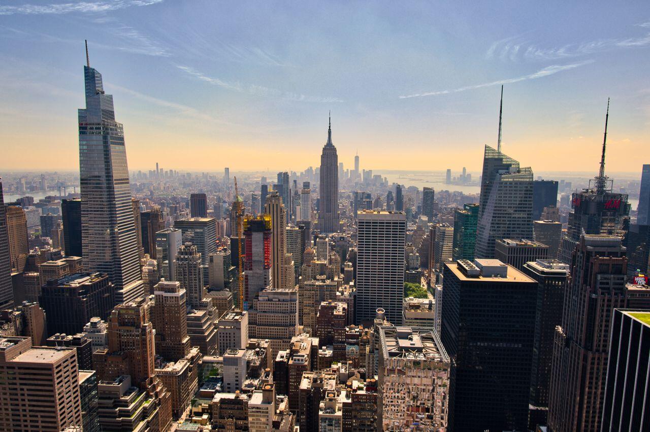 vue de la ville de new york