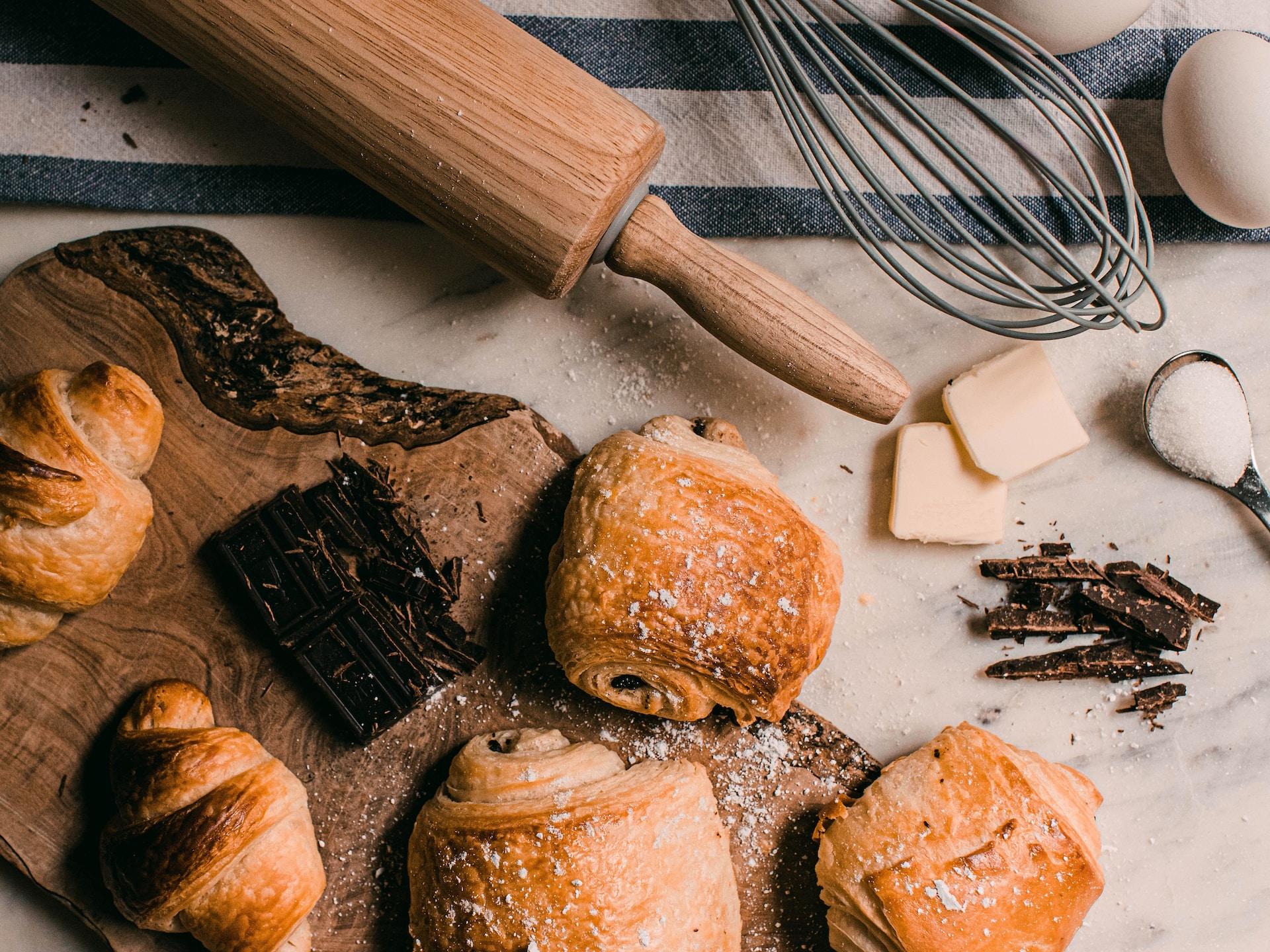 boulangerie petits pains en cuisine