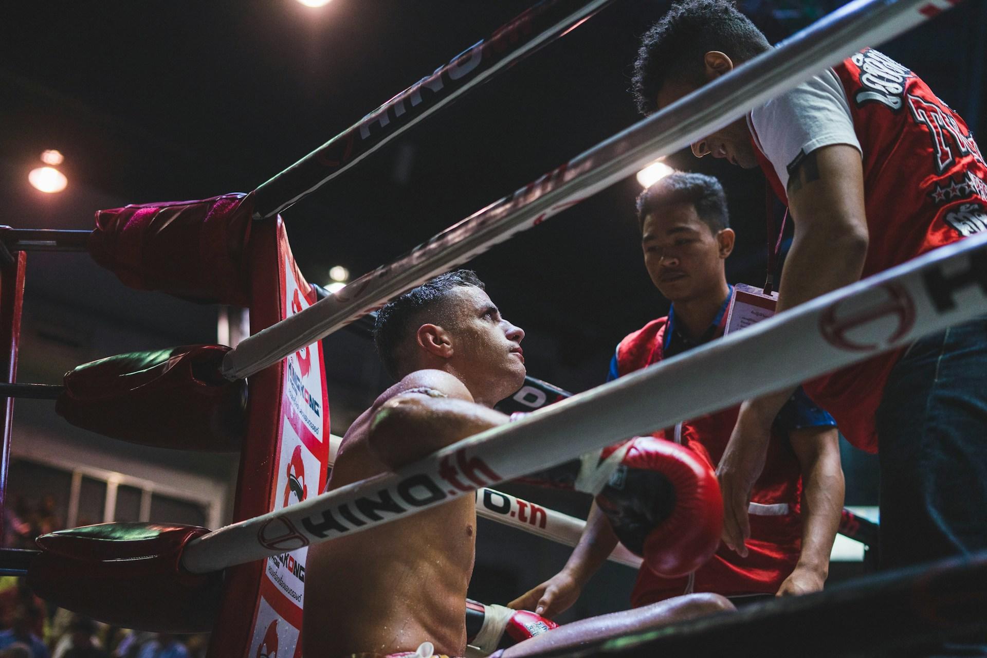 boxe coaching ring coach