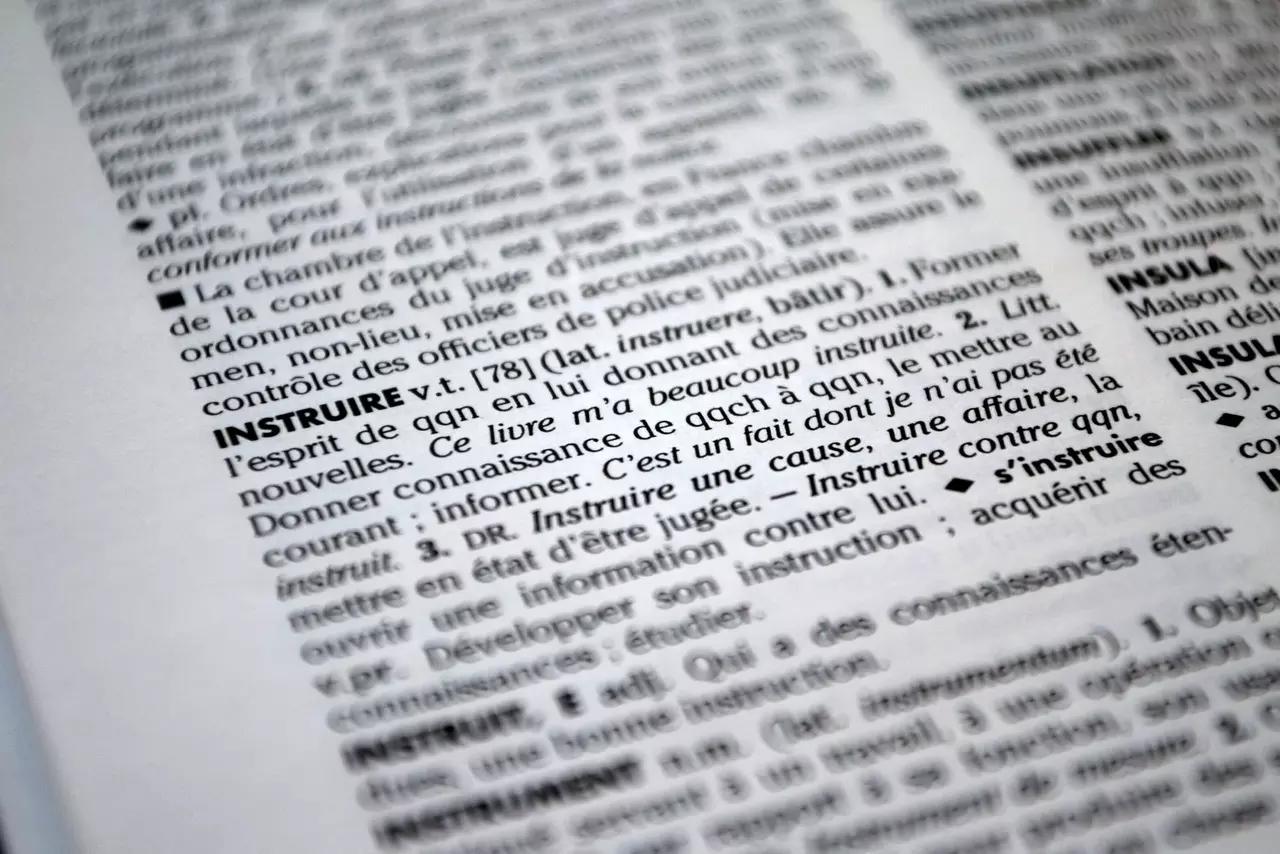 Combien de pages dans le dictionnaire ?