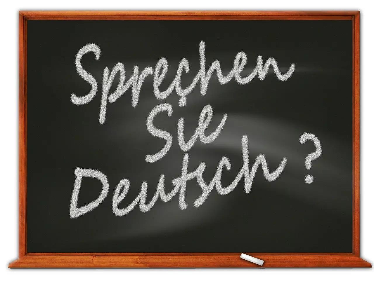 Où se place le verbe dans les phrases en langue allemande ?
