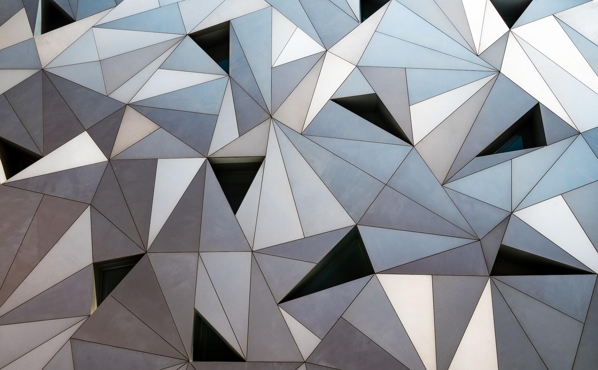 formes de triangles en dessins