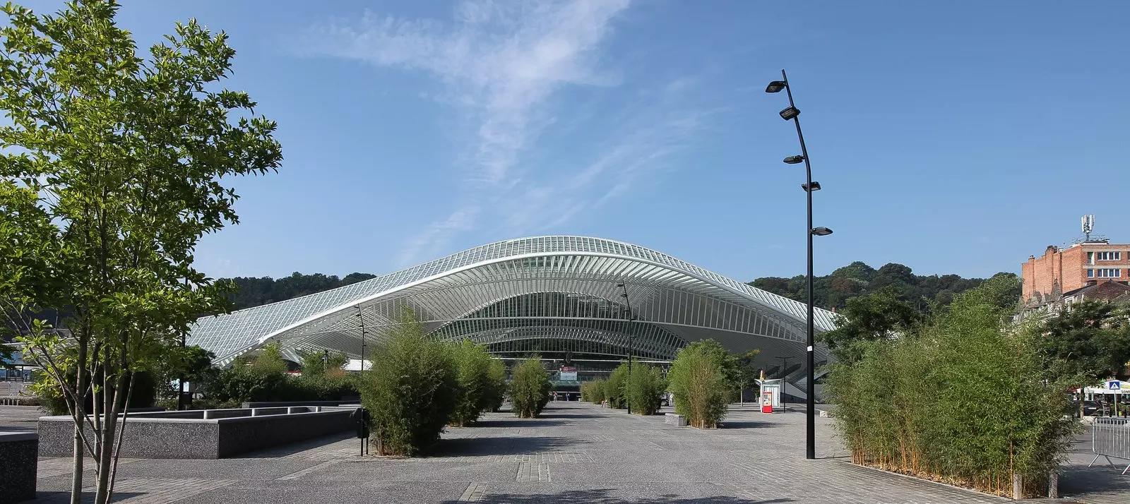 Quand a été construite la nouvelle gare de Liège ?