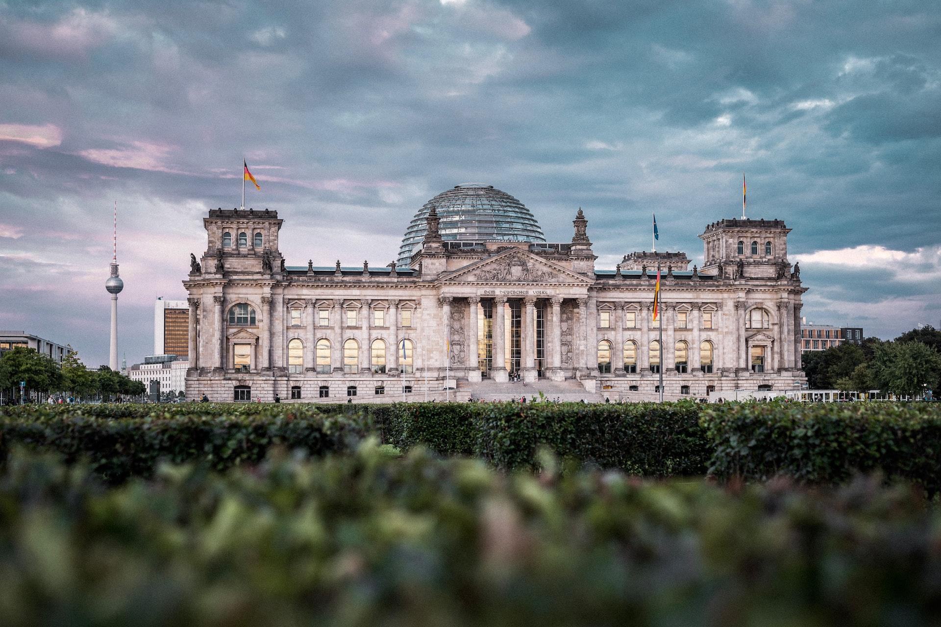 le bundestag au palais du reichstag