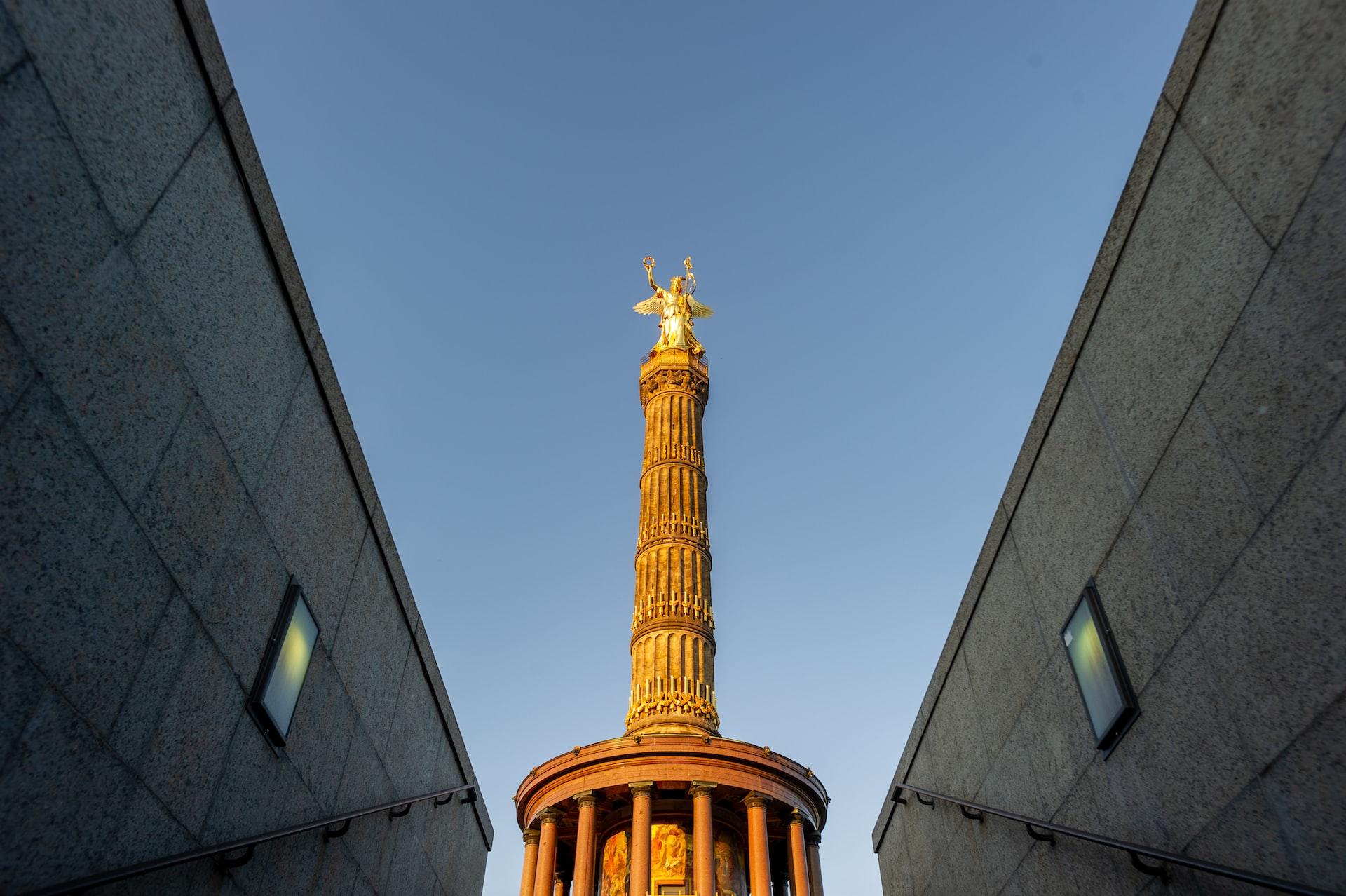 colonne de la victoire à berlin