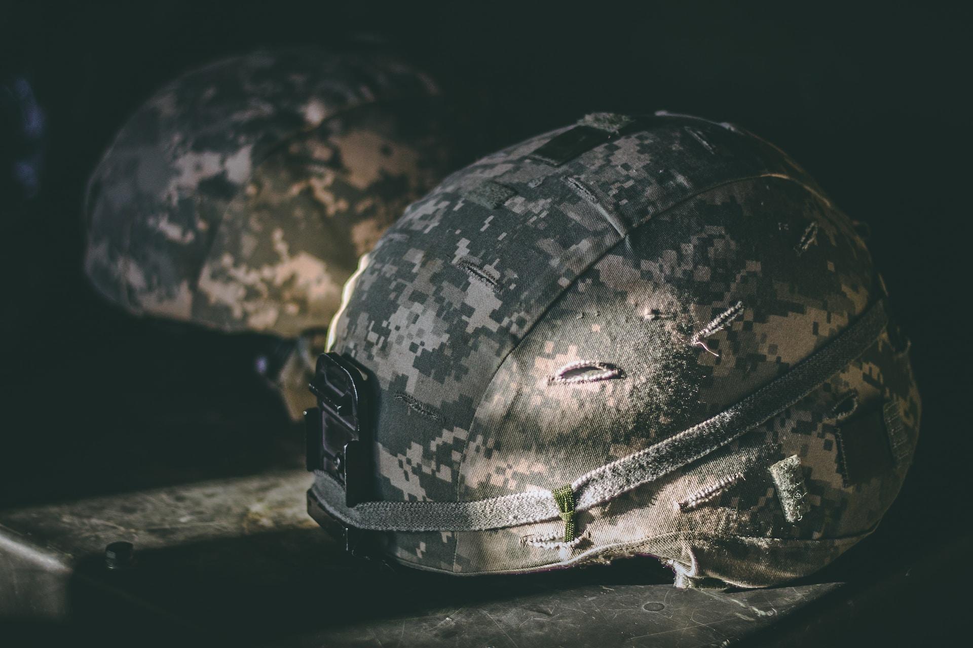 casque militaire de guerre