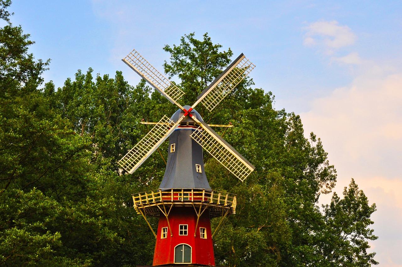 Les Pays-Bas, le pays des moulins
