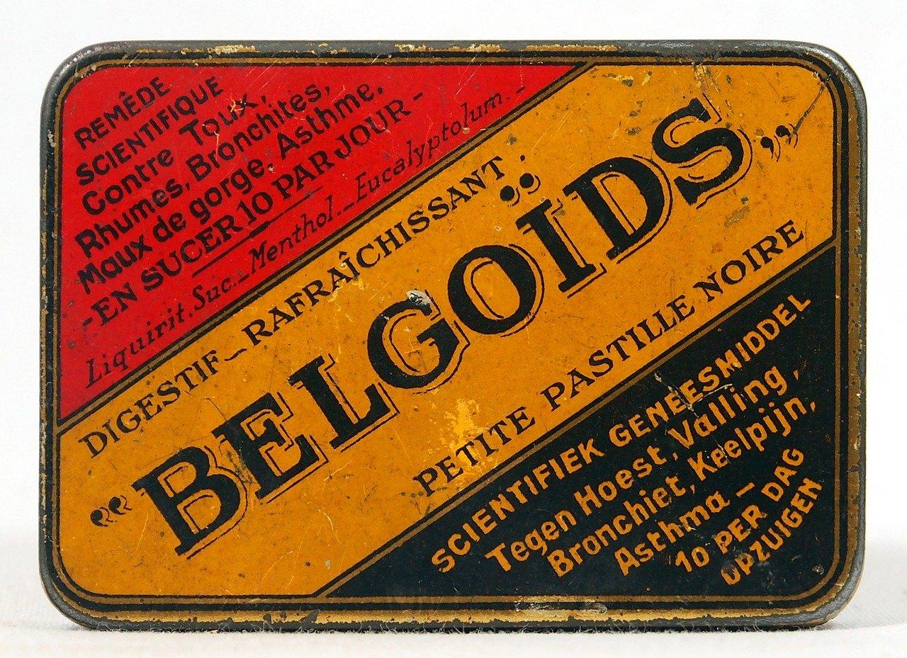 Etiquettes écrite en français et en néerlandais