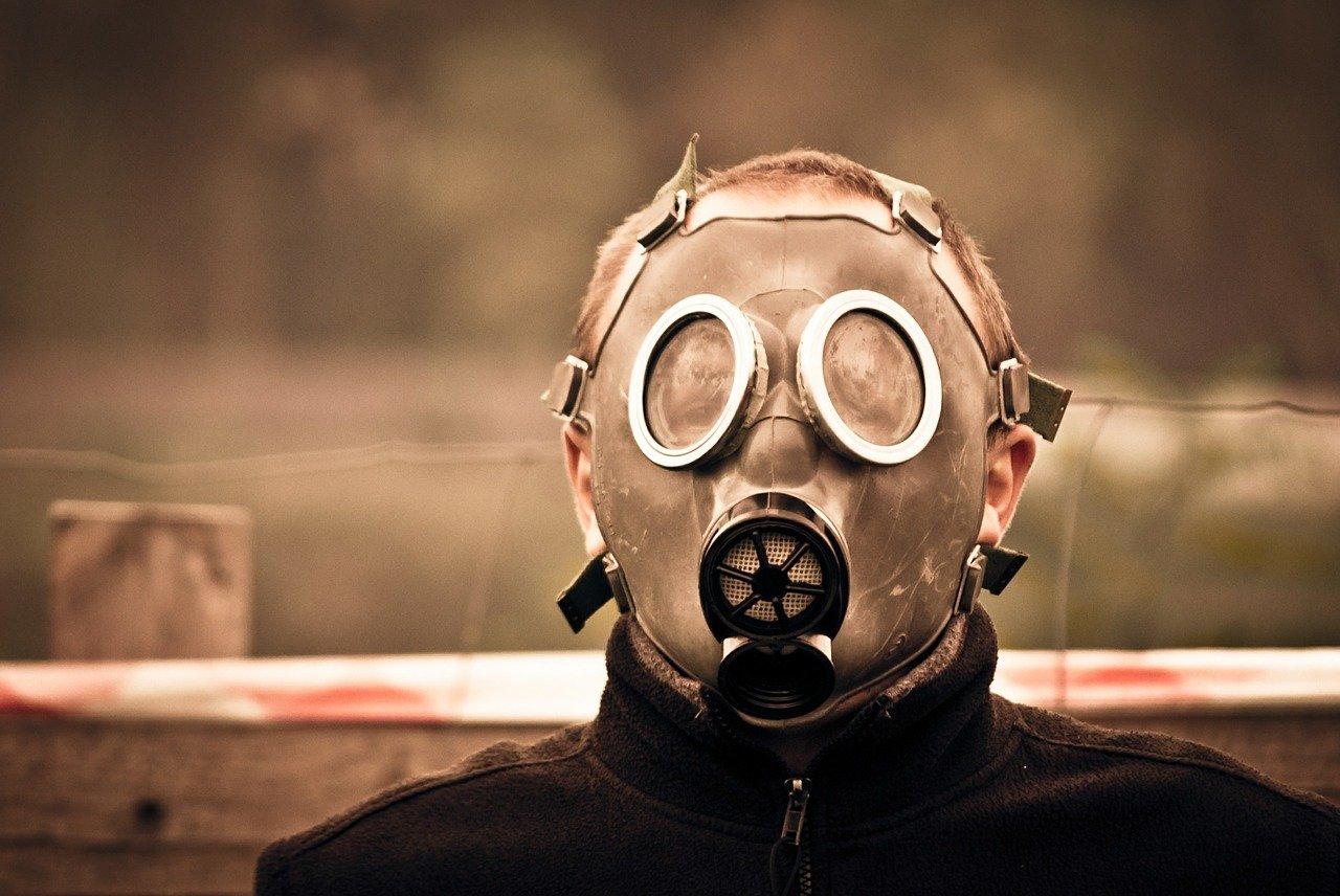 Masque de protection durant la Première Guerre mondiale