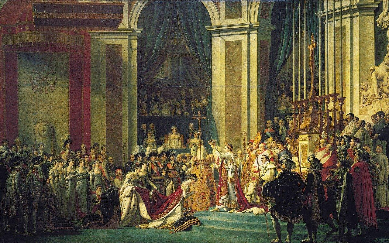 Le sacre de Napoléon Bonaparte