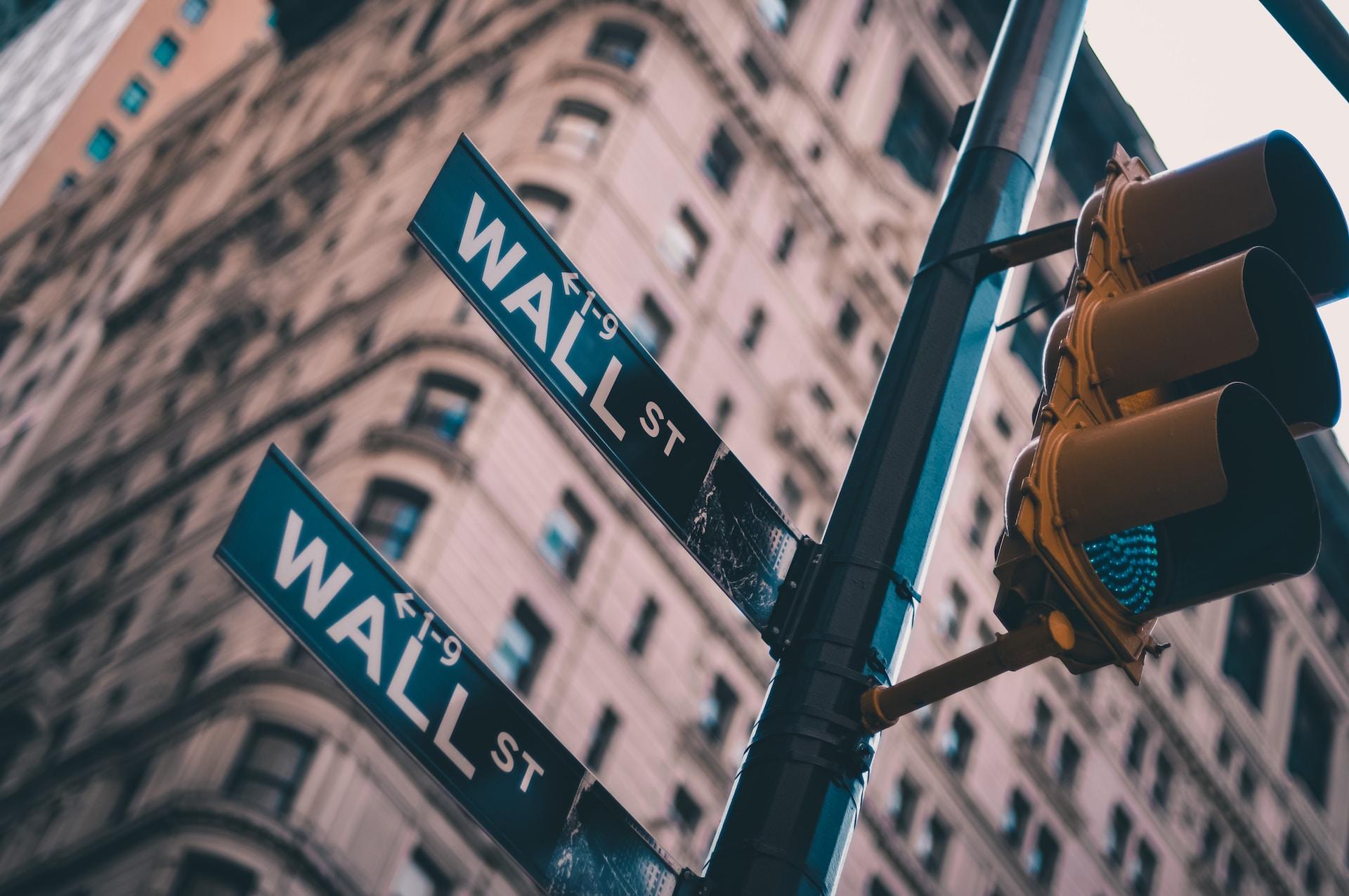 la rue des Banques, Wall Street à New-York
