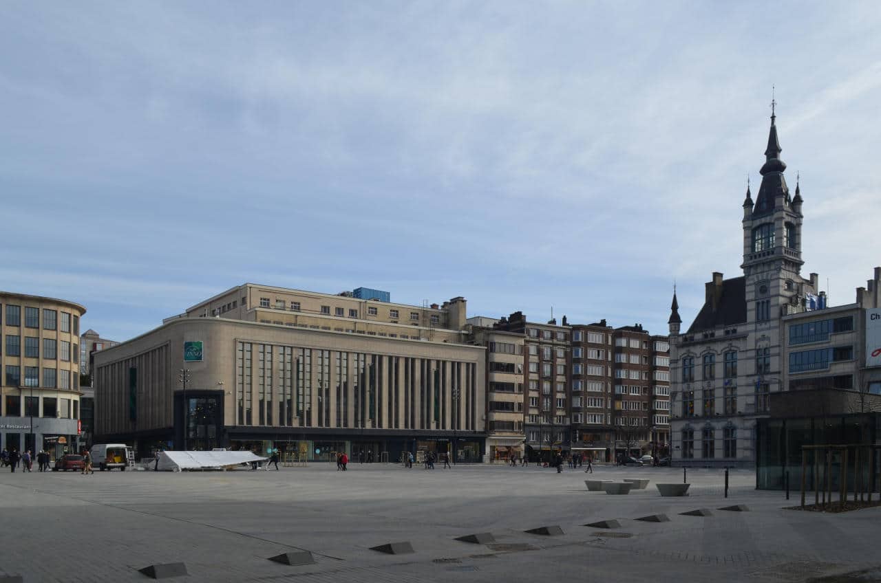 La place verte à Charleroi