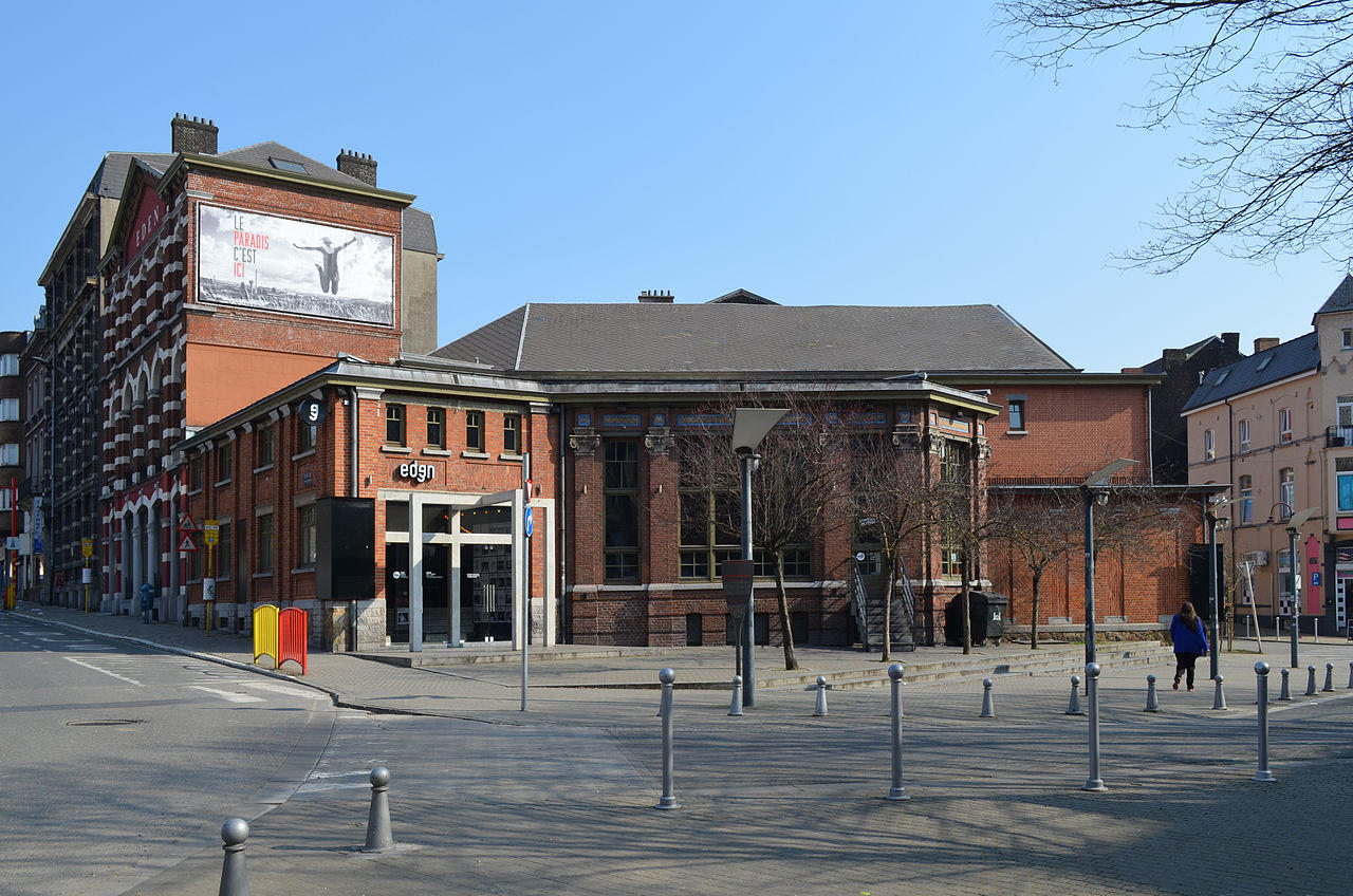 Une place de la ville de Charleroi